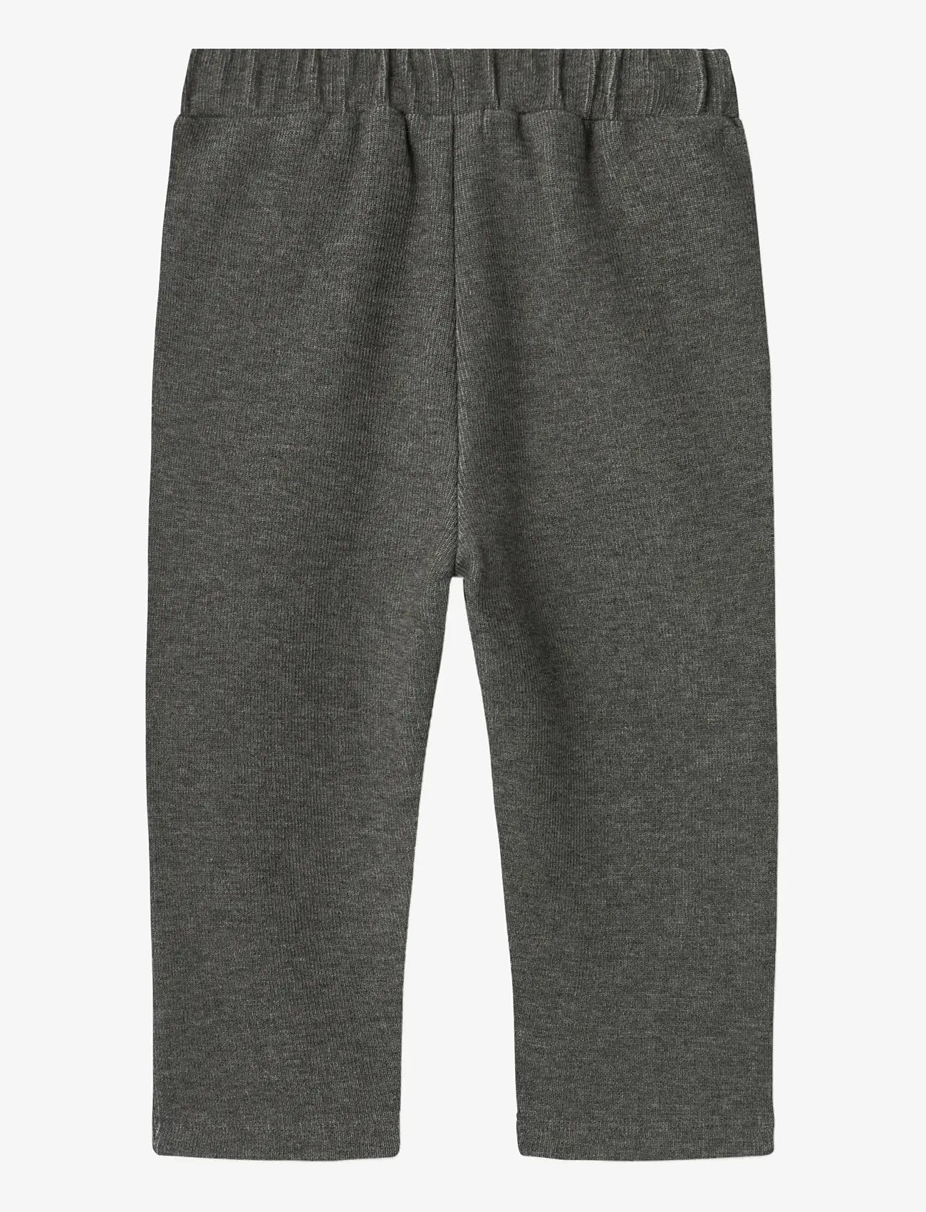 name it - NMMTAMMES NREG SWEAT PANT UNB - jogginghosen - dark grey melange - 1