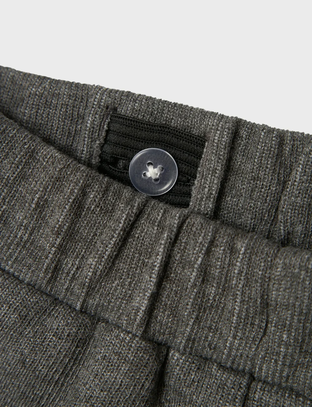 name it - NMMTAMMES NREG SWEAT PANT UNB - sporta bikses - dark grey melange - 2