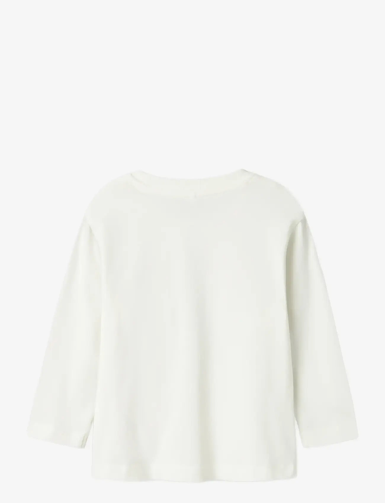 name it - NMMTHORHIM NREG LS TOP BOX - t-krekli ar garām piedurknēm - cloud dancer - 2