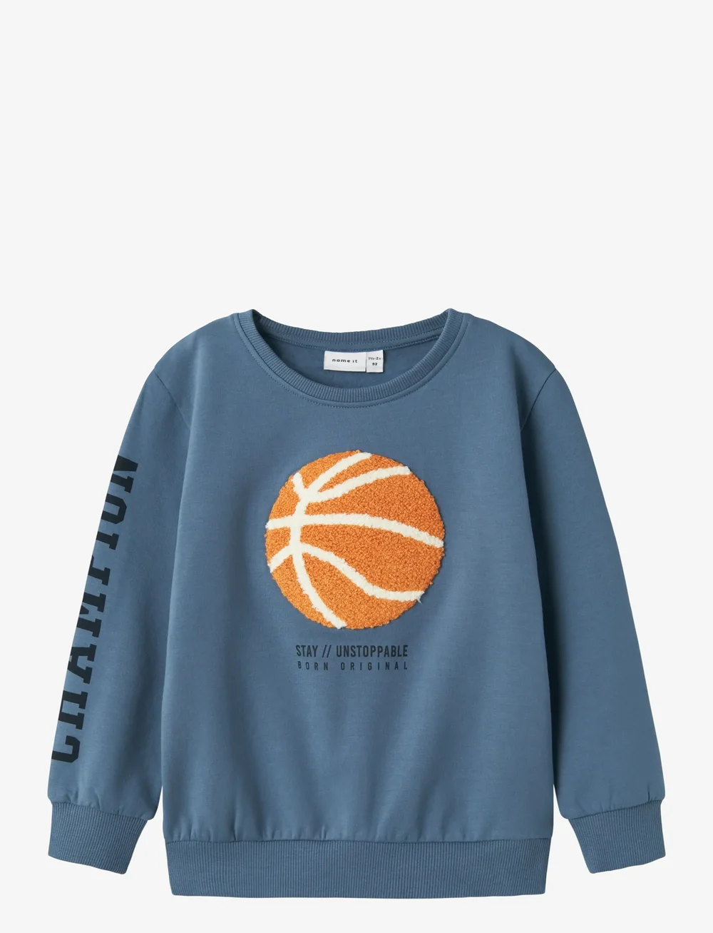 name it - NMMTAGE NREG SWEAT BRU - sweatshirts - china blue - 0