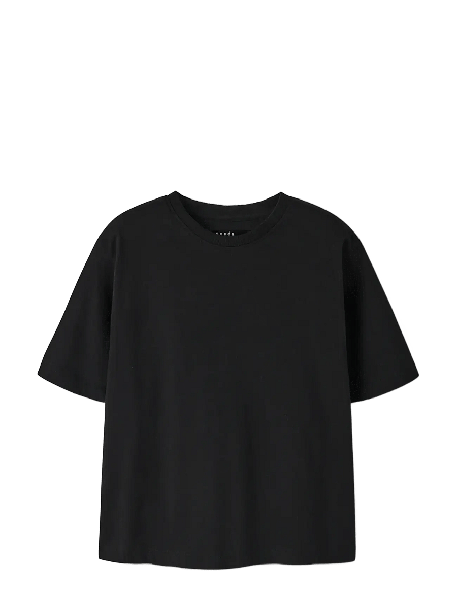 name it - NKMVOBBO SS NREG TOP NOOS - kurzärmelige - black - 2
