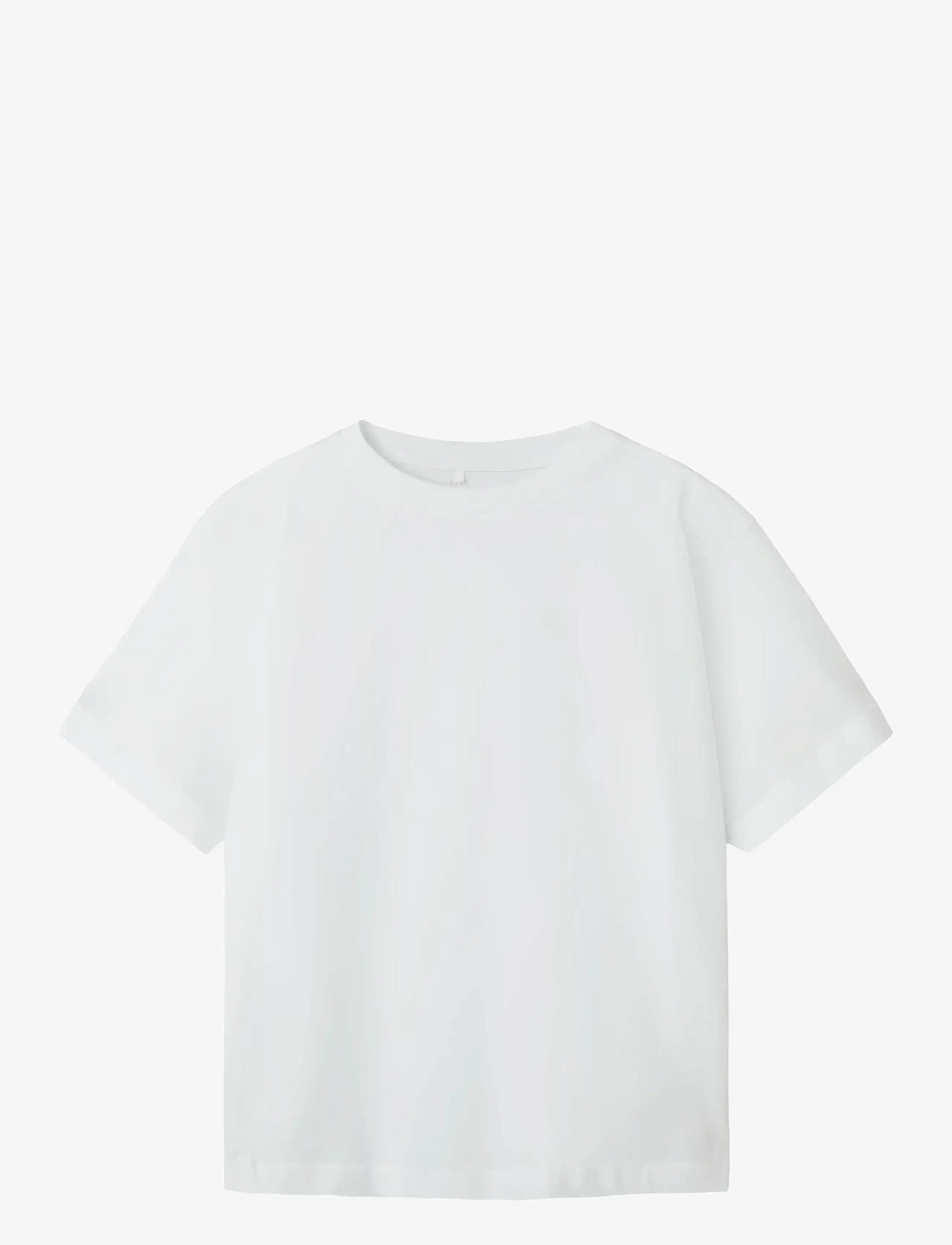 name it - NKMVOBBO SS NREG TOP NOOS - kortærmede t-shirts - bright white - 0