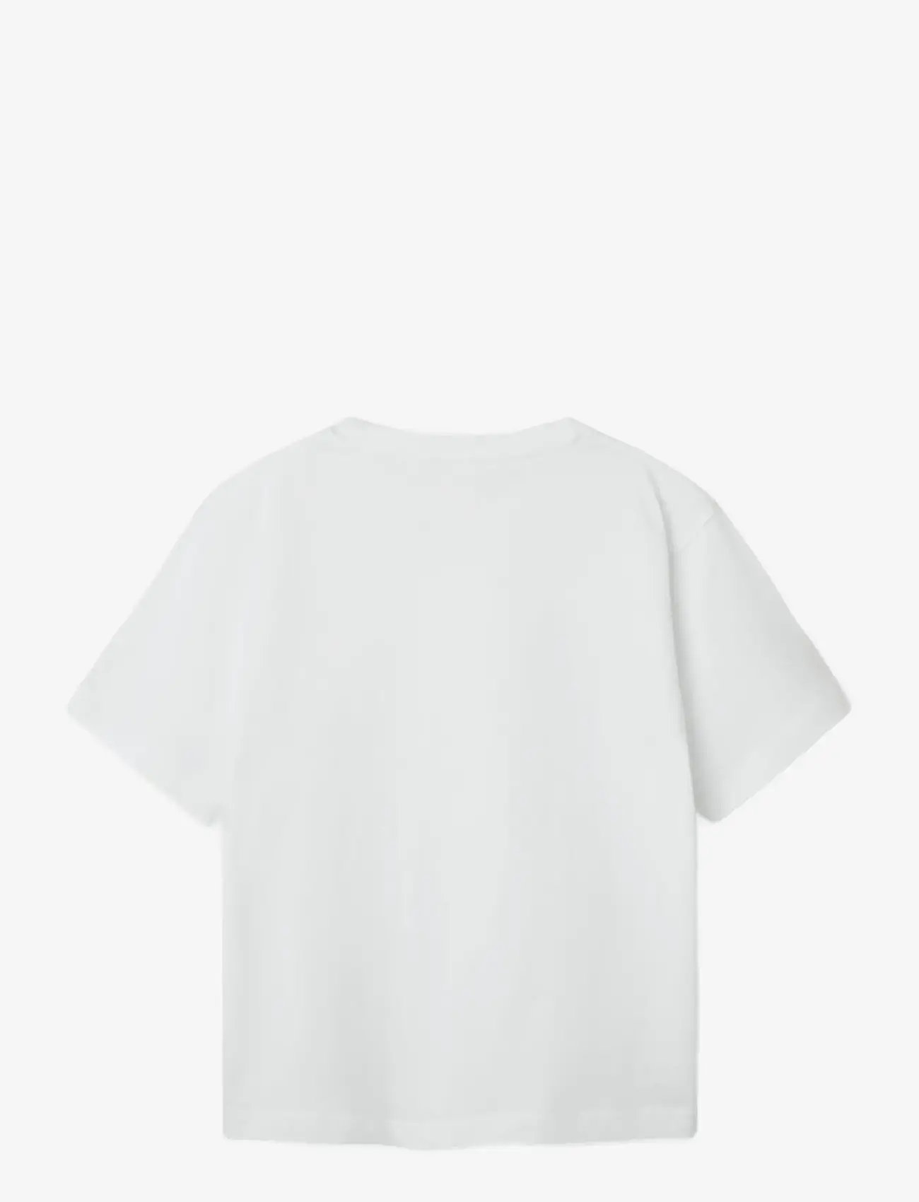 name it - NKMVOBBO SS NREG TOP NOOS - kortærmede t-shirts - bright white - 1