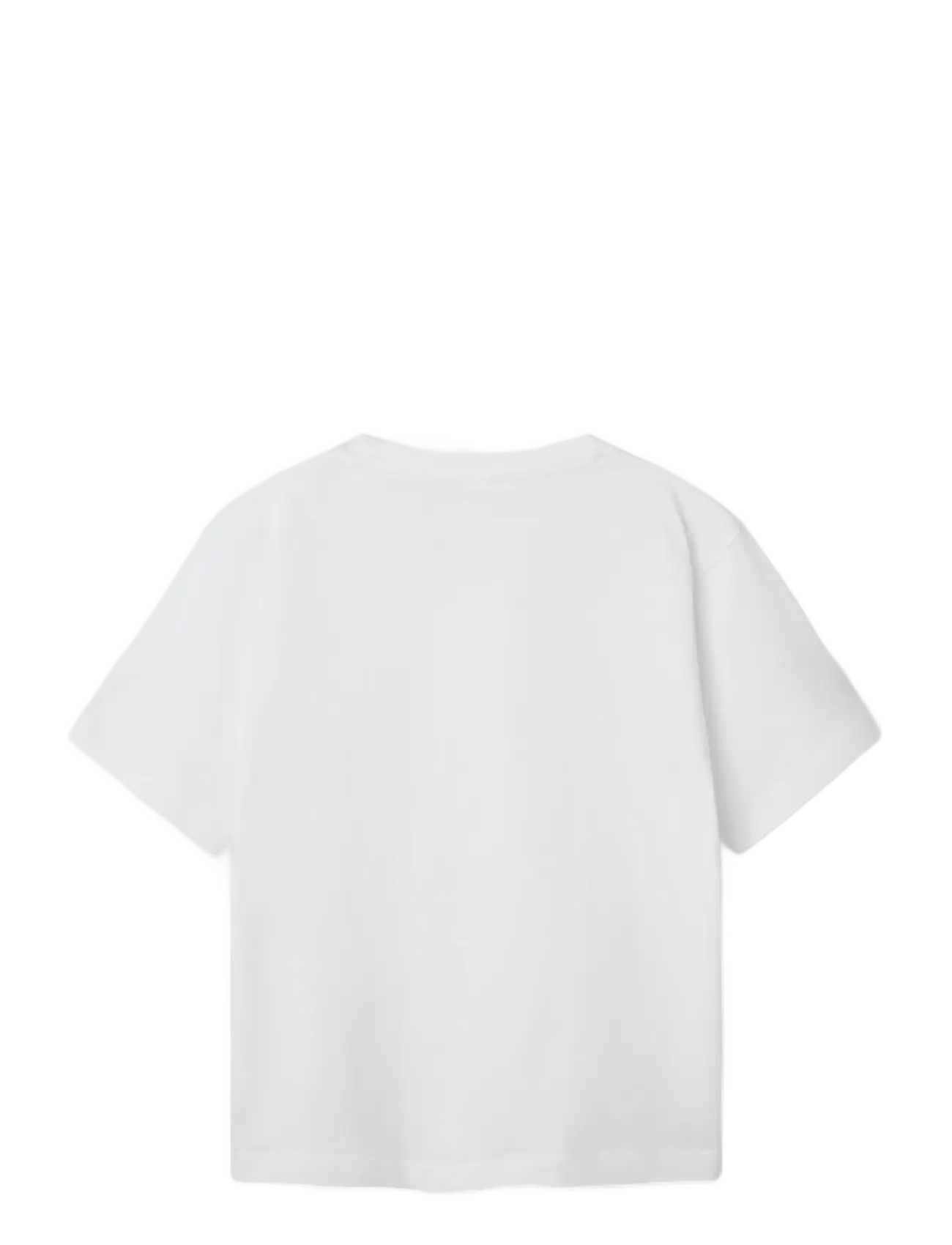 name it - NKMVOBBO SS NREG TOP NOOS - stutterma bolir - bright white - 1