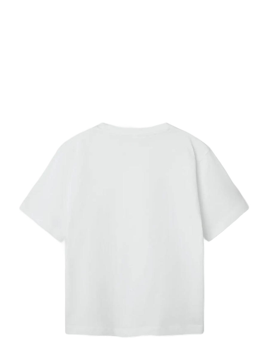 name it - NKMVOBBO SS NREG TOP NOOS - kurzärmelige - bright white - 1