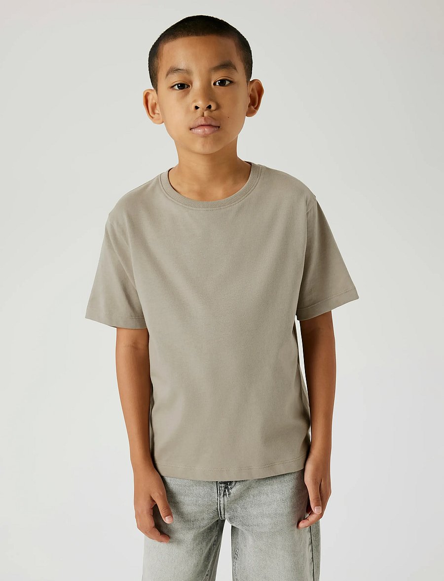 name it - NKMVOBBO SS NREG TOP NOOS - kurzärmelige - pure cashmere - 0