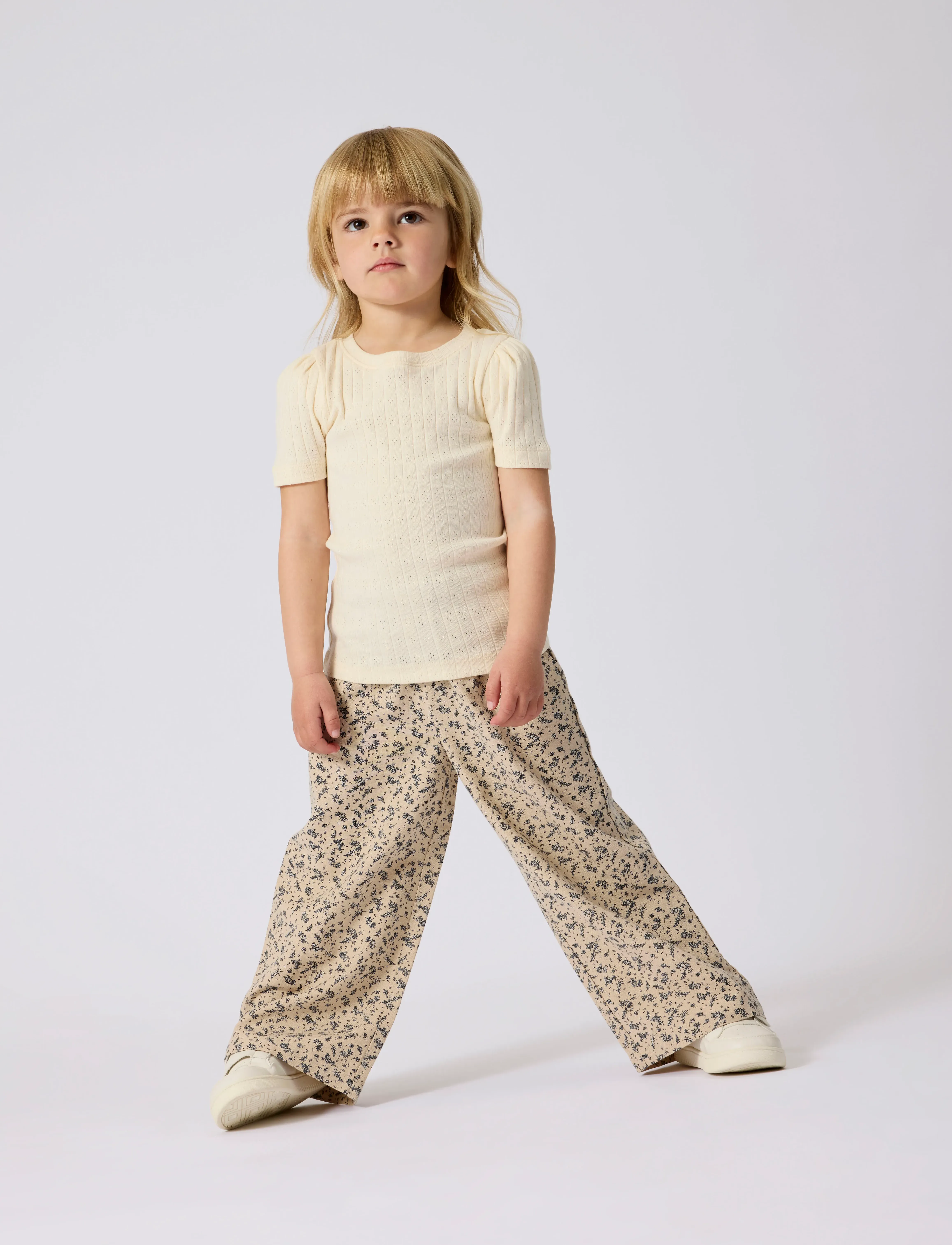 name it - NMFJASILLA WIDE PANT - peyote - 4