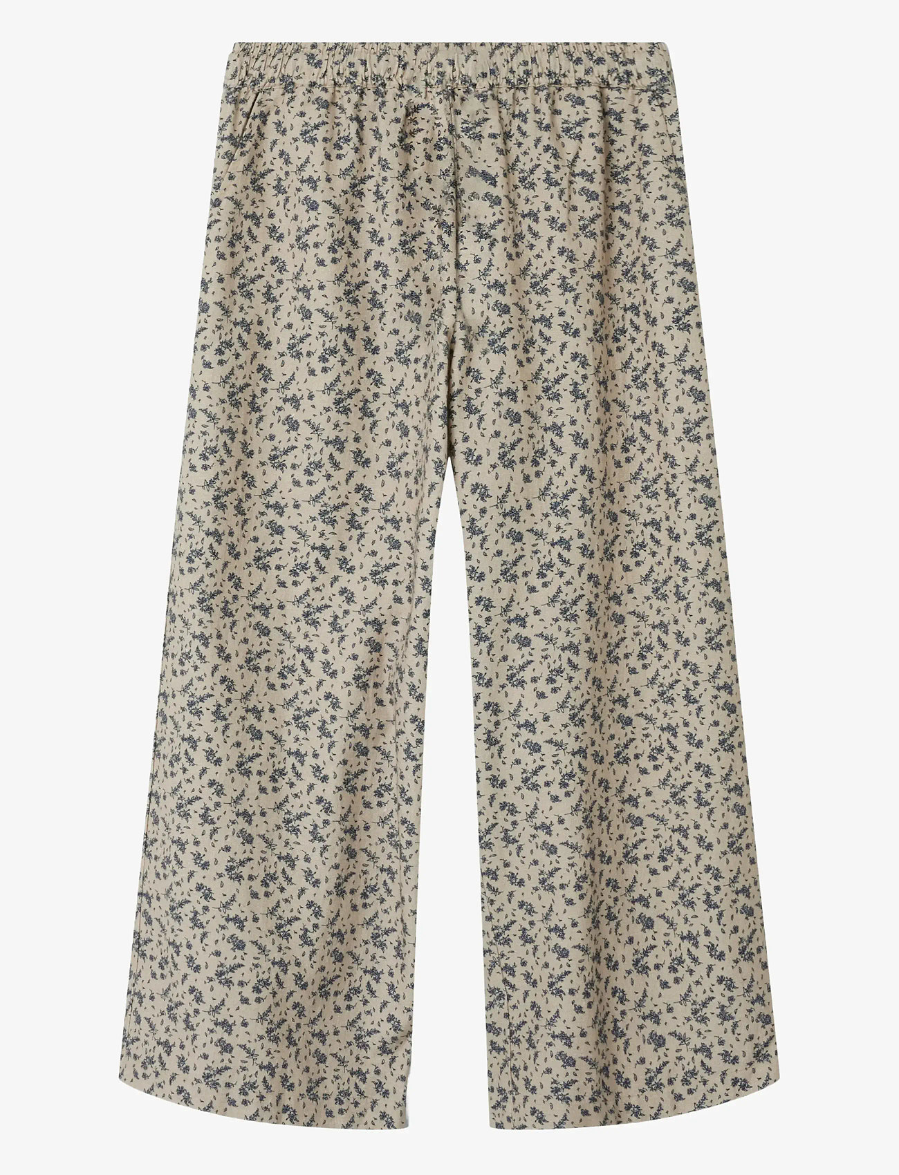 name it - NKFJASILLA WIDE PANT - peyote - 1