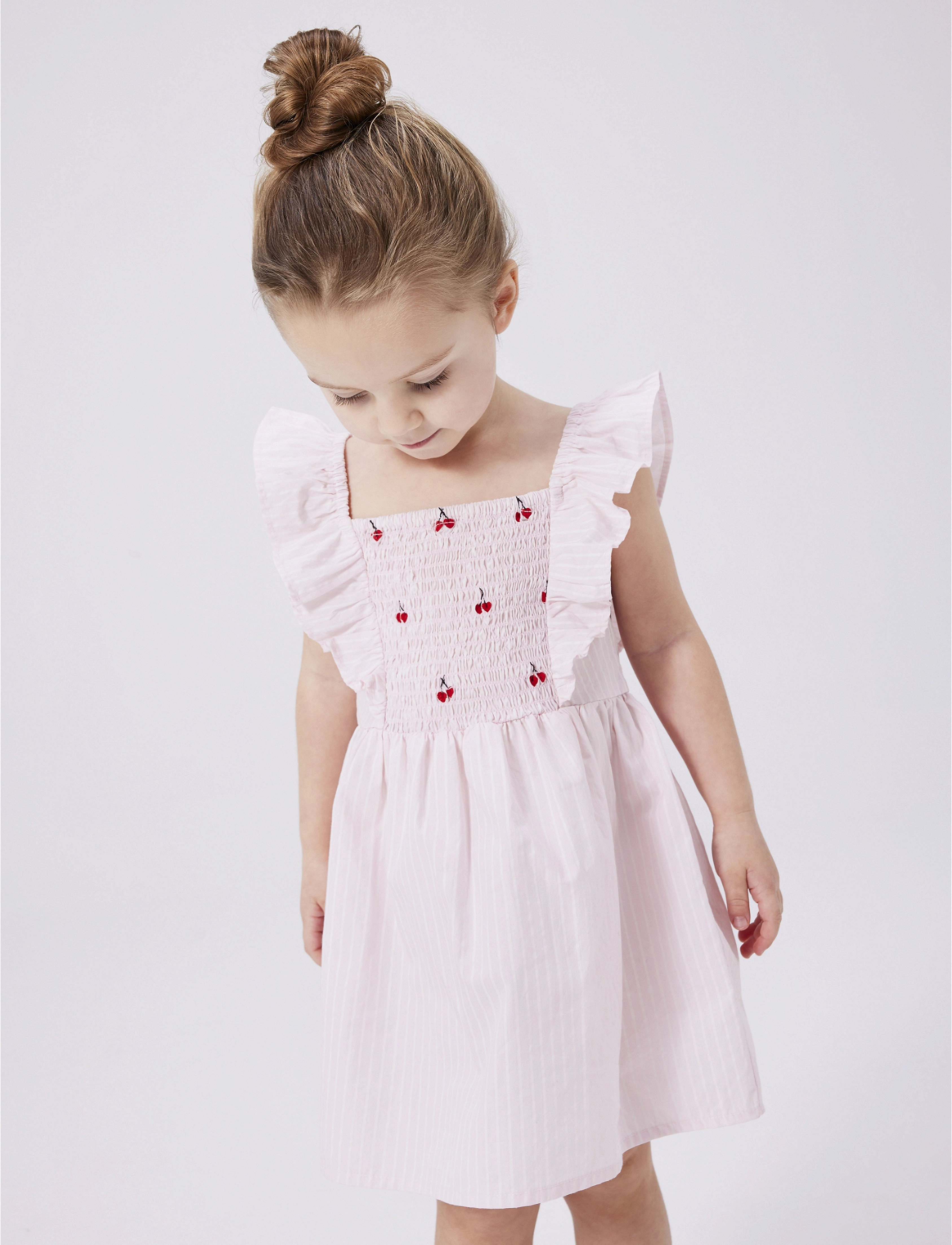 name it - NMFJASFINE SL DRESS - cherry blossom - 3