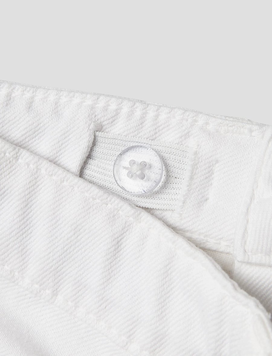 name it - NKFROSE MOM TWI SHORTS 3248-TW TB NOOS - jeansshorts - lucent white - 5