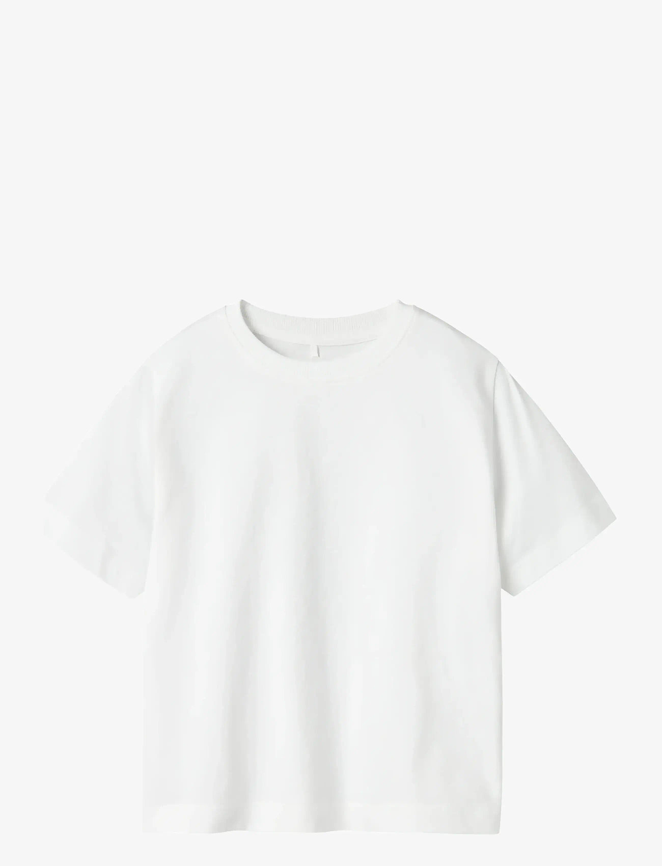 name it - NMMVOBBO SS NREG TOP NOOS - t-shirts à manches courtes - bright white - 1