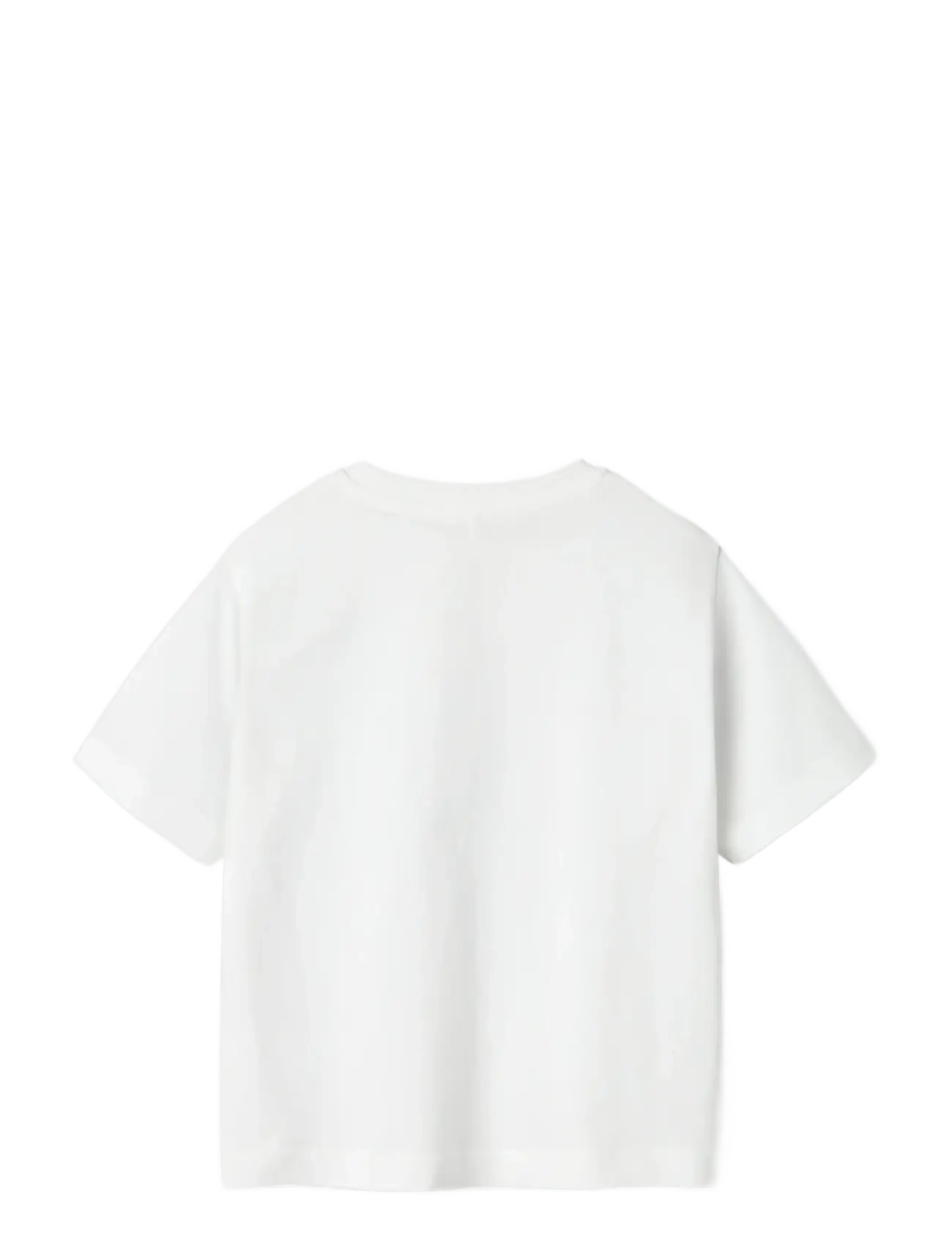 name it - NMMVOBBO SS NREG TOP NOOS - kortärmade t-shirts - bright white - 2