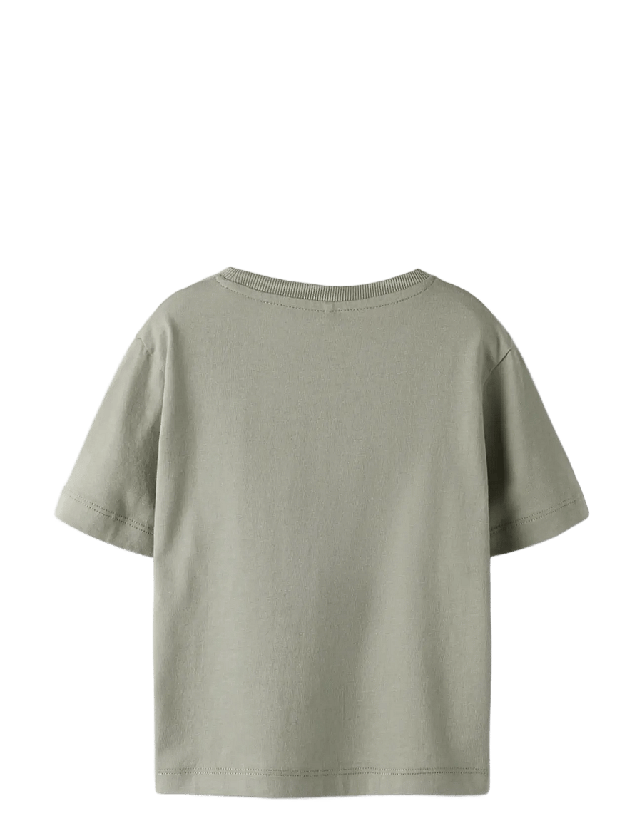 name it - NMMVOBBO SS NREG TOP NOOS - lühikeste varrukatega t-särgid - shadow - 2