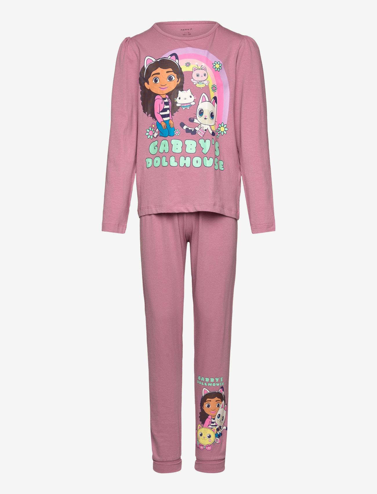 name it - NMFSABA GABBY LS NIGHTSET NOOS SKY - pyjama-sets - mauve orchid - 0