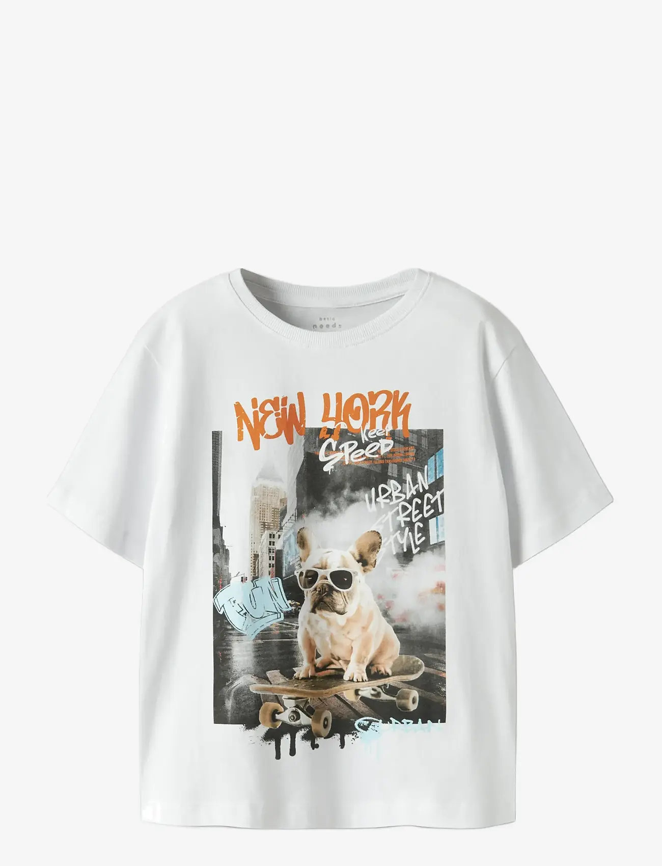 name it - NKMVOTO SS NREG TOP - kortærmede t-shirts - bright white - 1