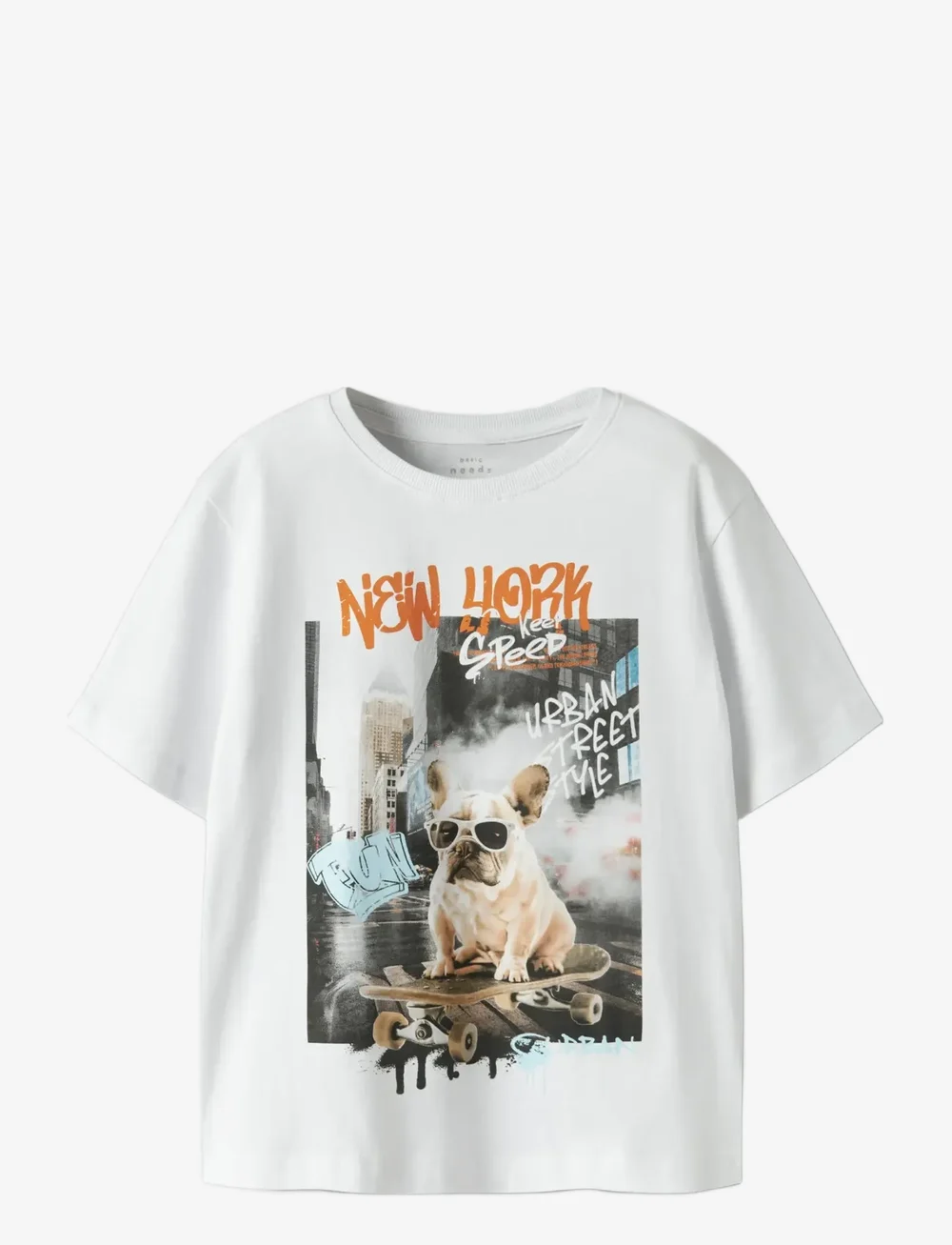 name it - NKMVOTO SS NREG TOP - kortærmede t-shirts - bright white - 0