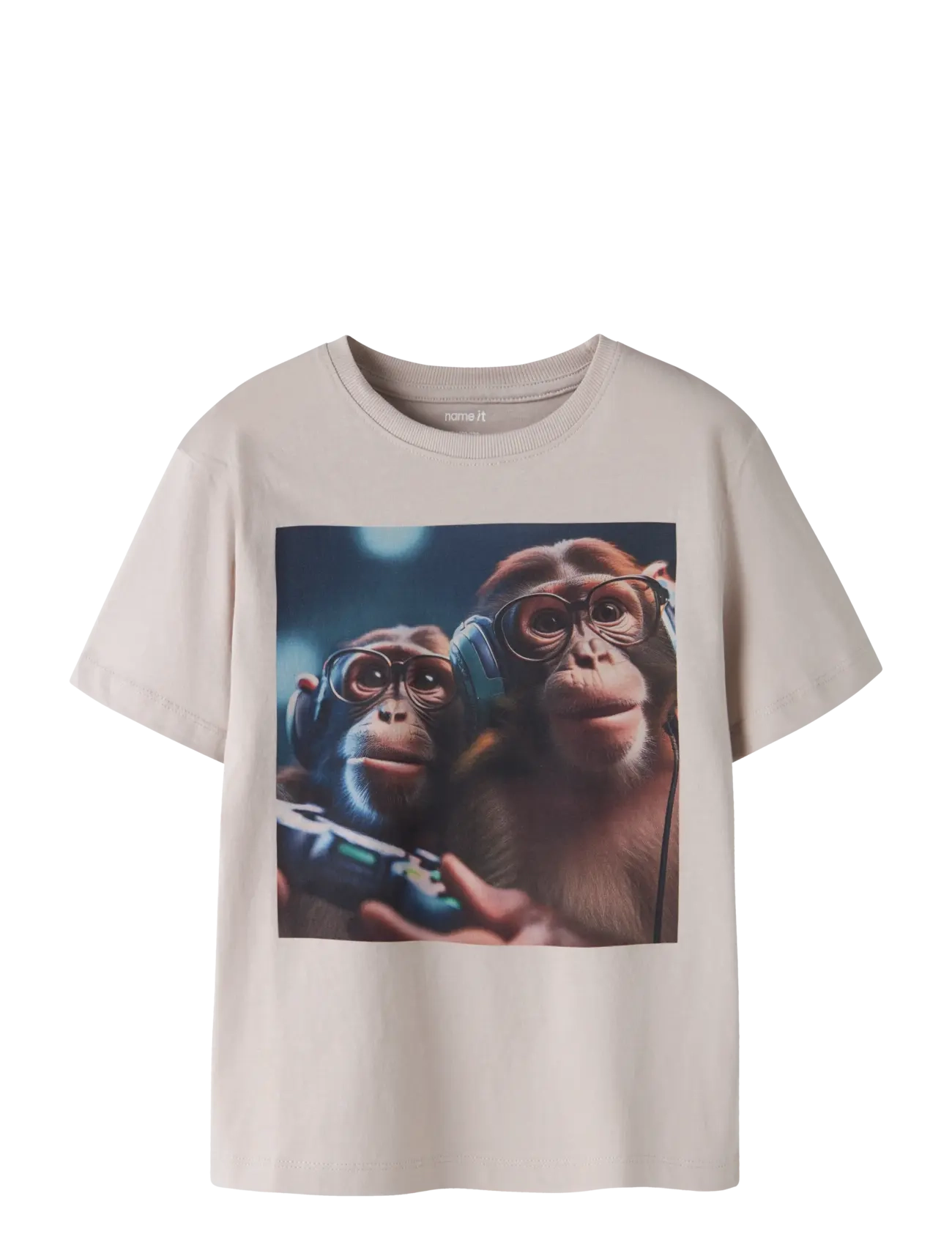 name it NKMVOTO SS NREG TOP - Kleidung - CHATEAU GRAY / beige