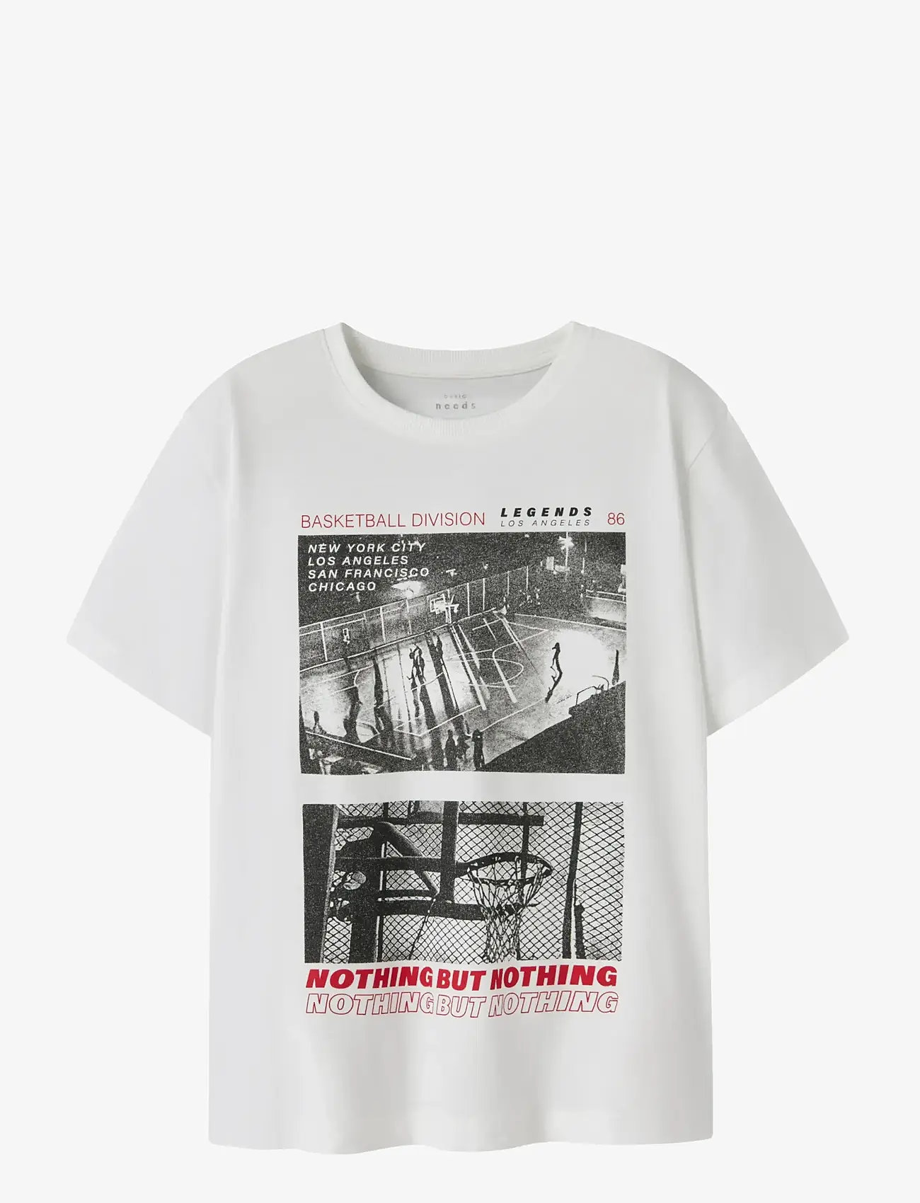 name it - NKMVOTO SS NREG TOP - kortærmede t-shirts - cloud dancer - 1