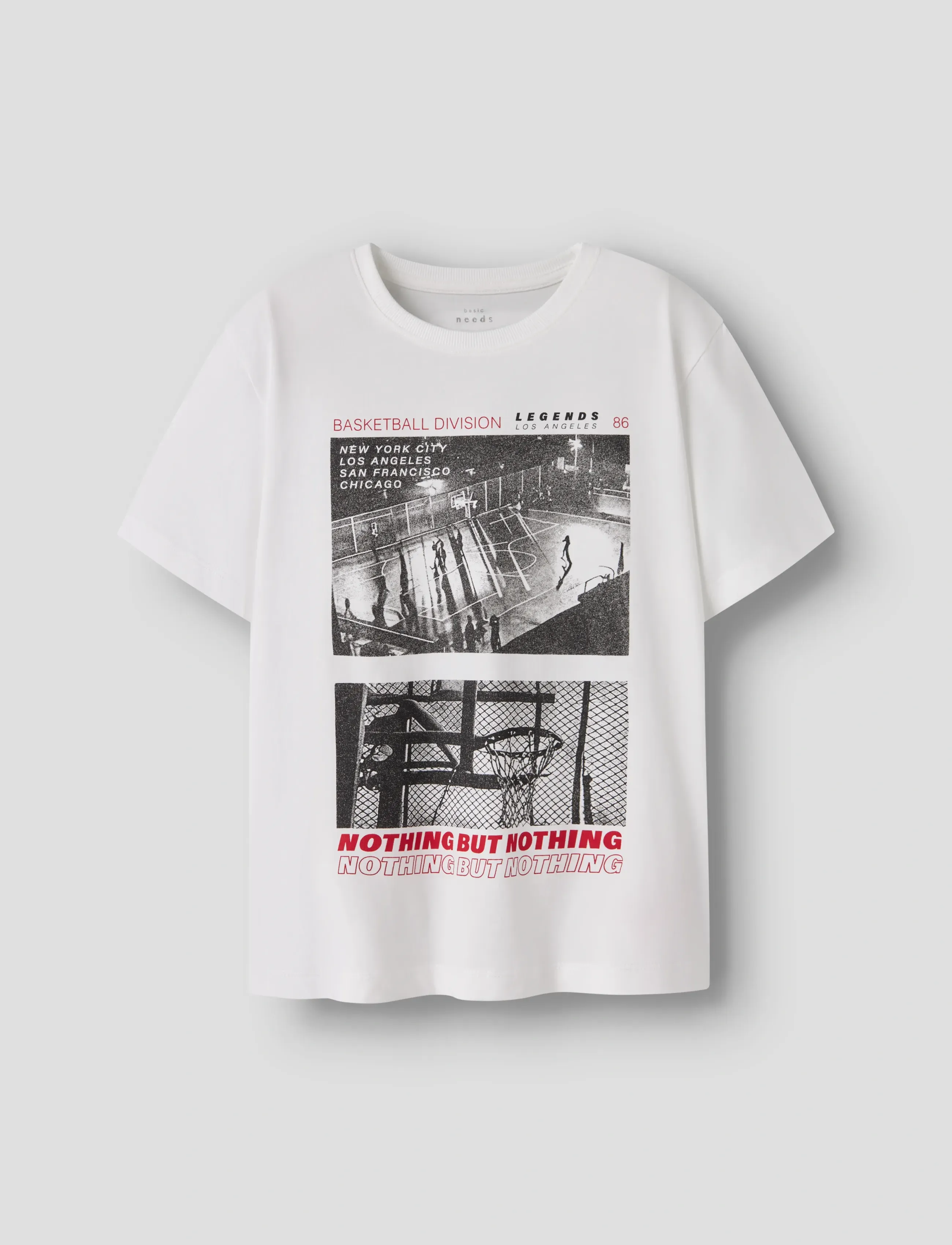 name it NKMVOTO SS NREG TOP - Oberteile & T-Shirts - CLOUD DANCER / white