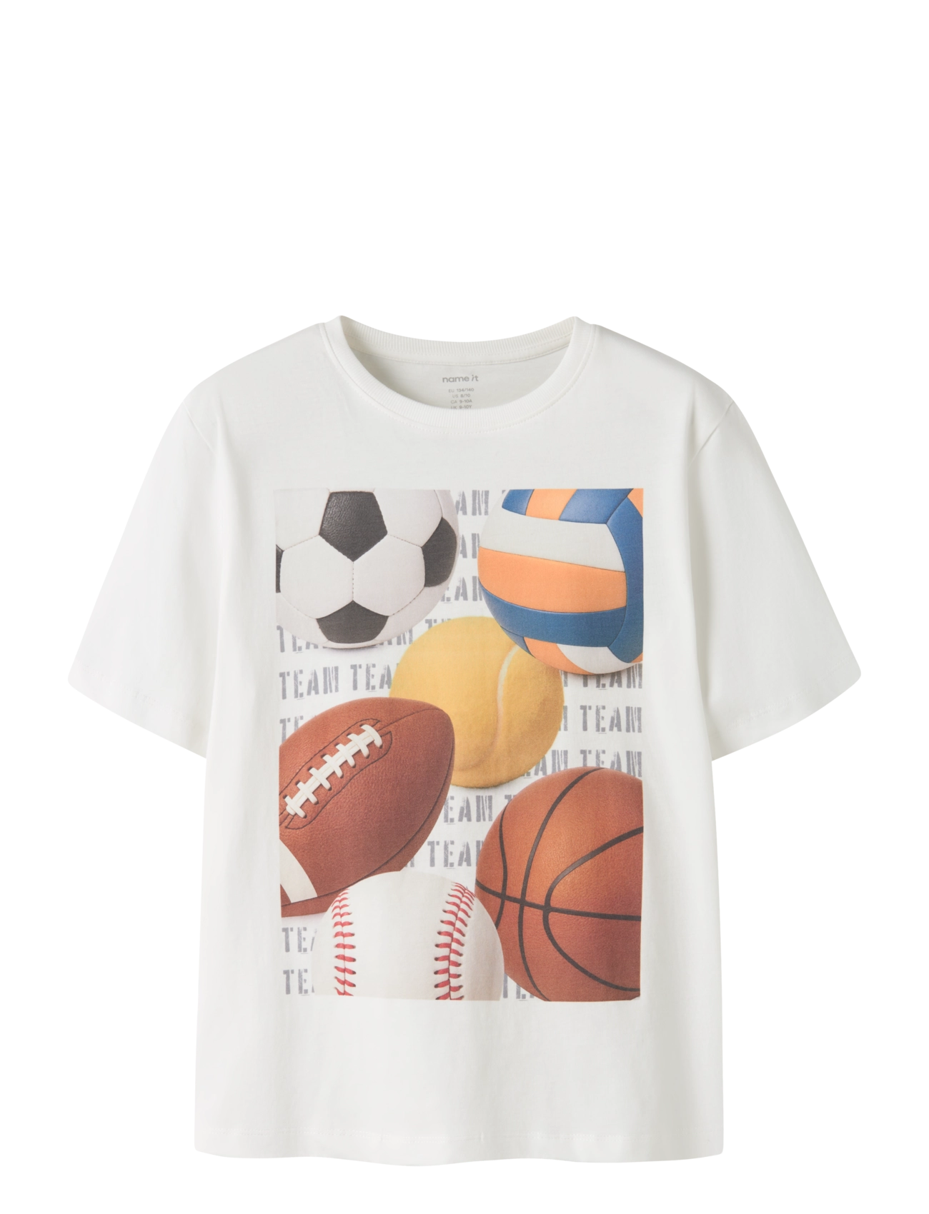 name it NKMVOTO SS NREG TOP - Toppe og t-shirts - CLOUD DANCER / cream