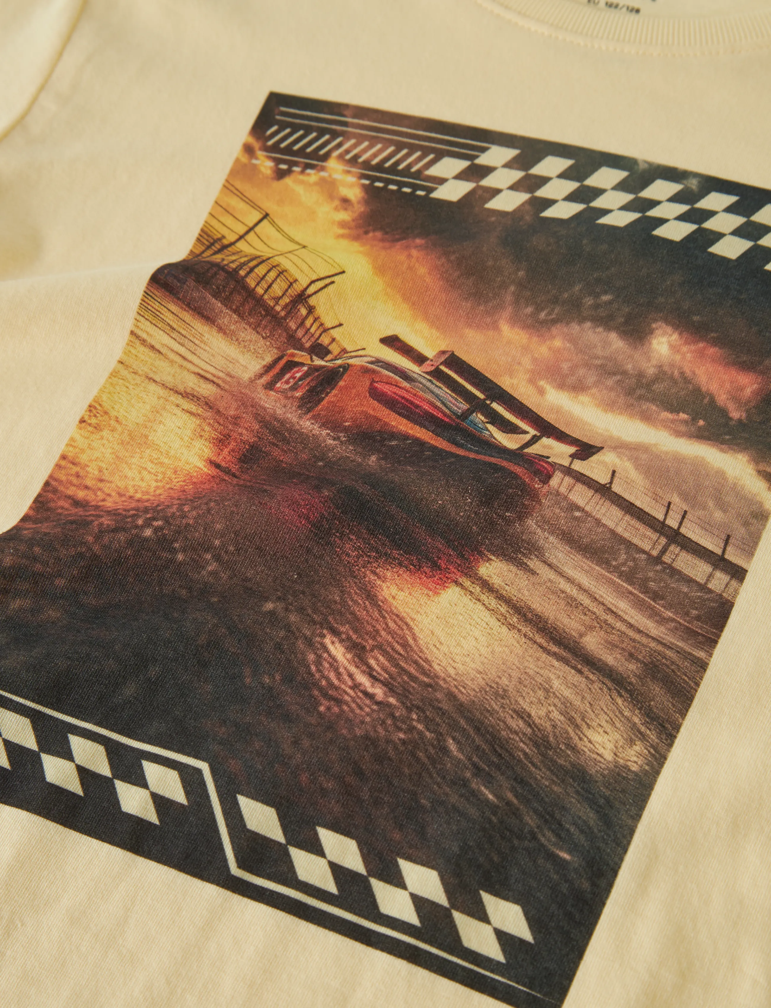 name it - NKMVOTO SS NREG TOP - lühikeste varrukatega t-särgid - double cream - 2
