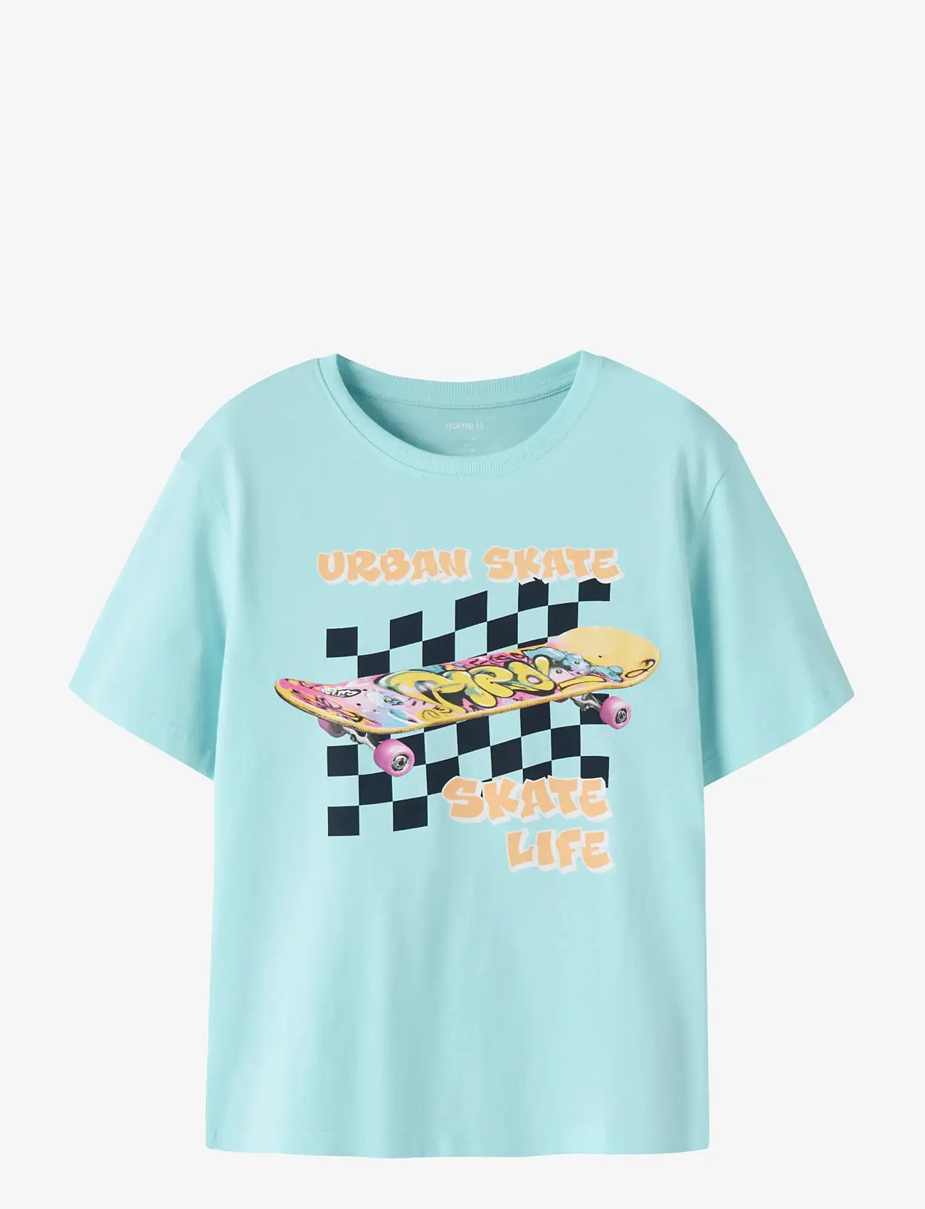 name it - NKMVOTO SS NREG TOP - kortærmede t-shirts - limpet shell - 0