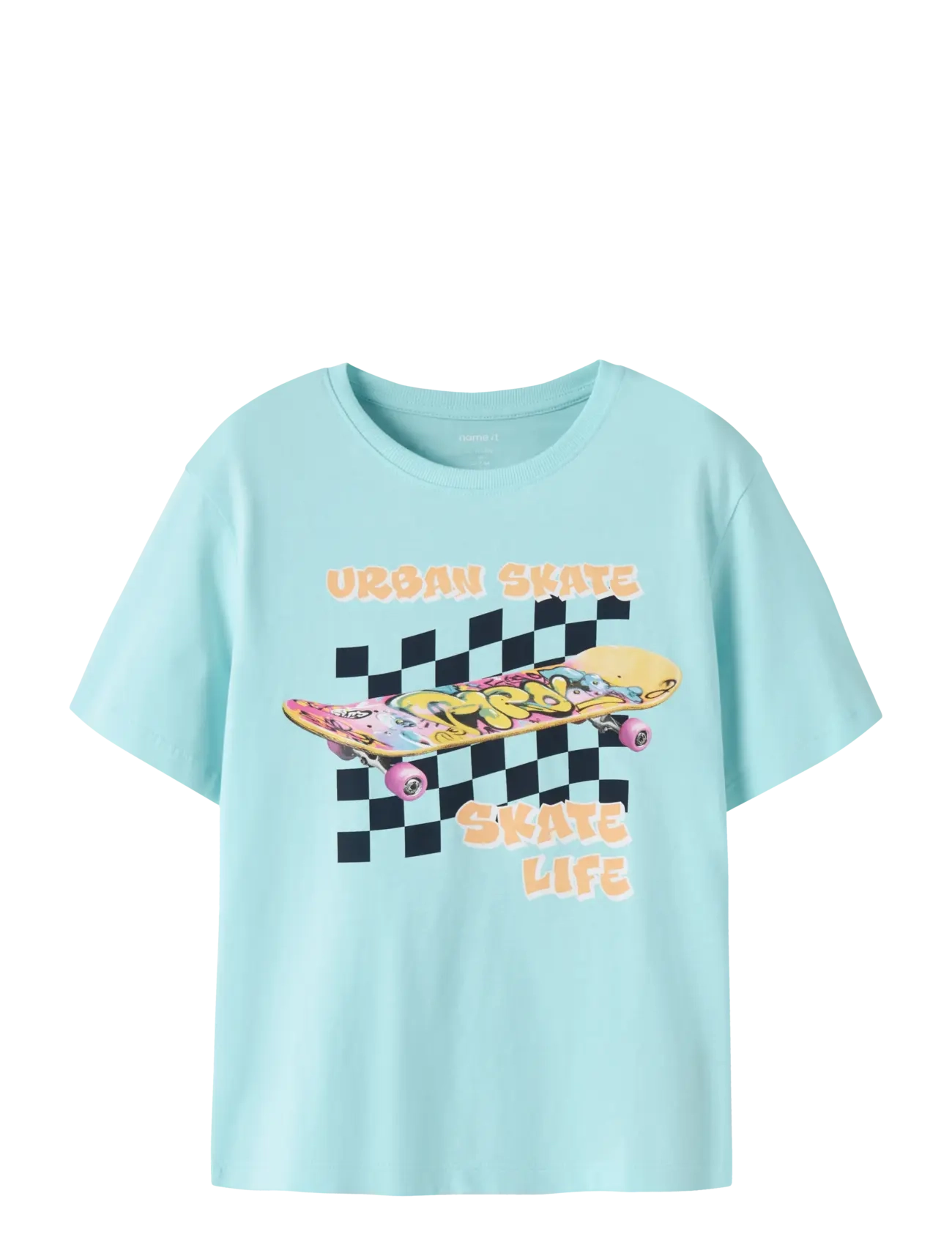 name it NKMVOTO SS NREG TOP - T-shirts - LIMPET SHELL / blue