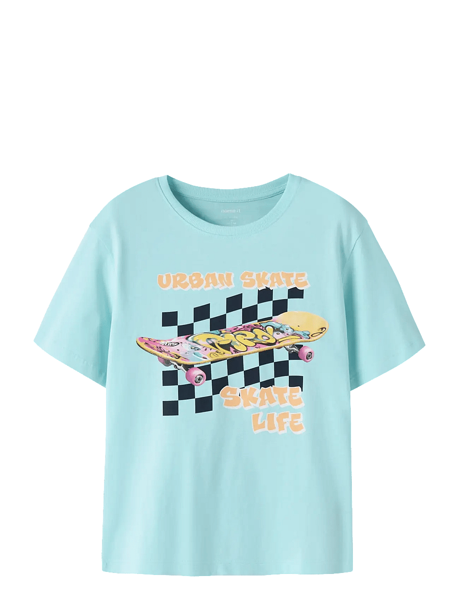 name it - NKMVOTO SS NREG TOP - kurzärmelige - limpet shell - 0