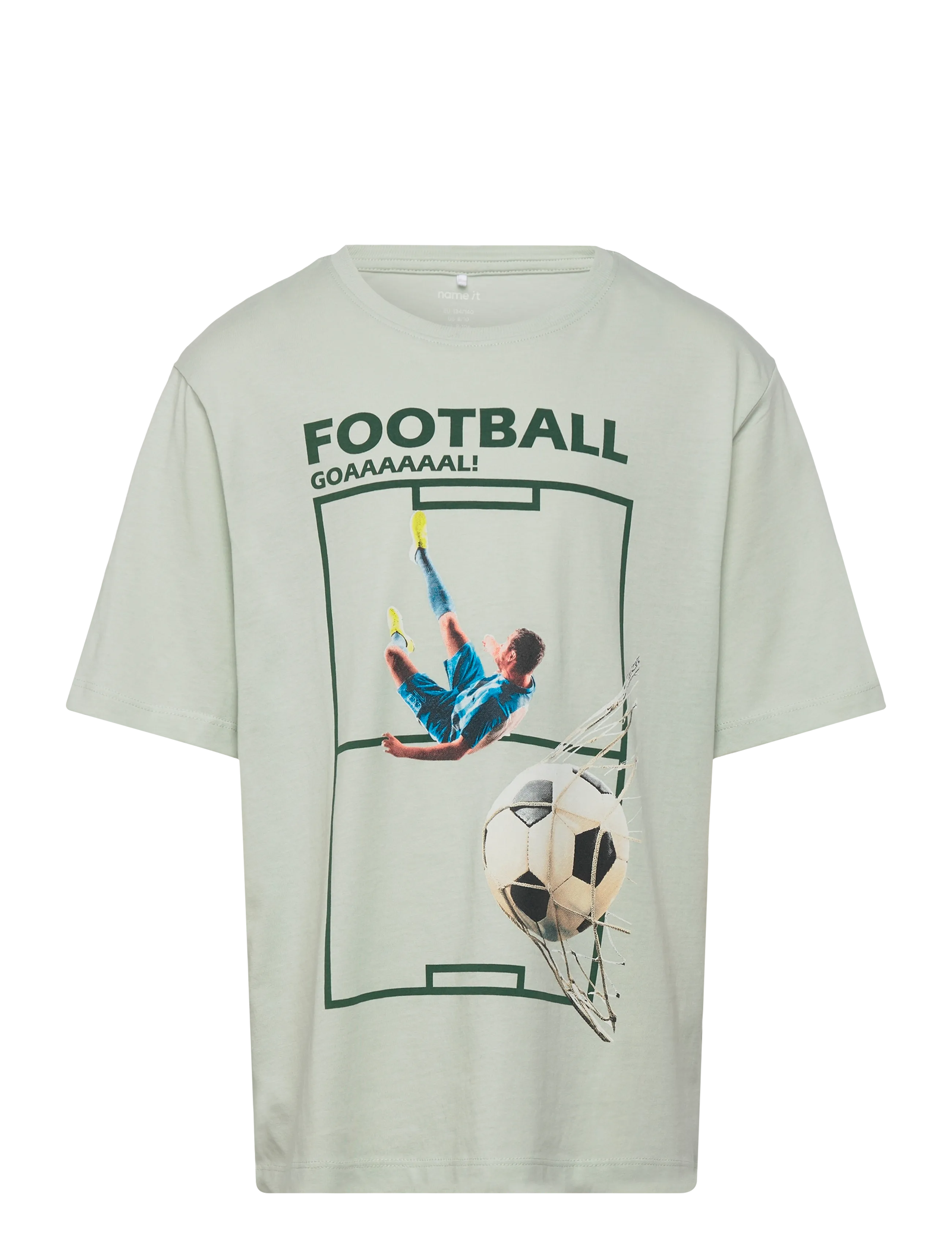 name it NKMVOTO SS NREG TOP - Kläder - PALE AQUA / green