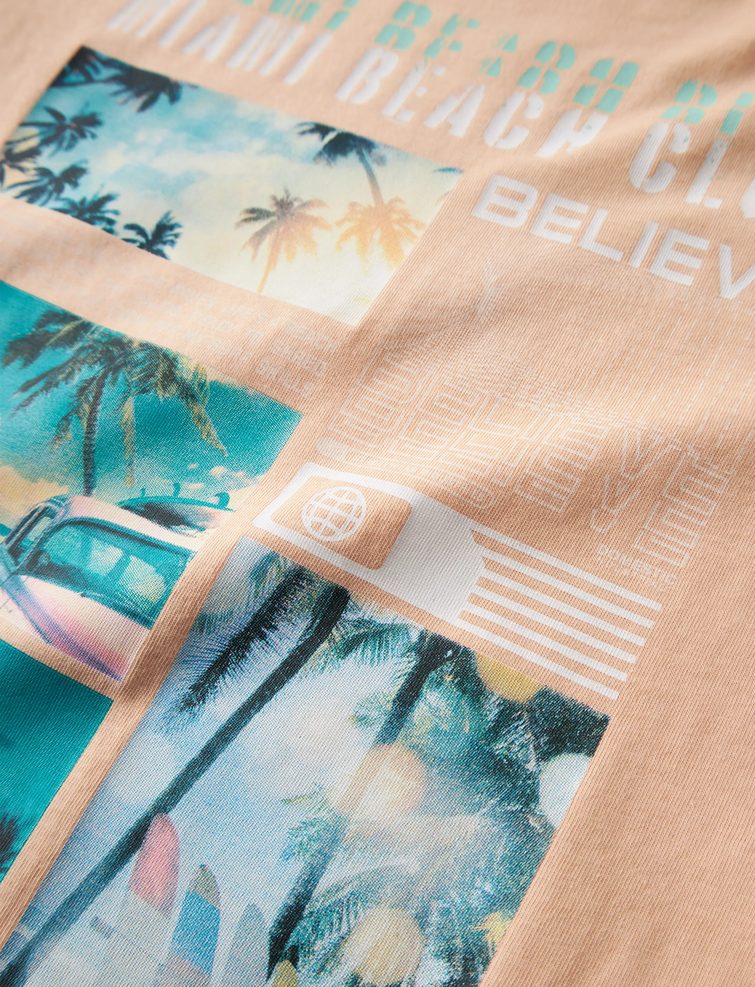 name it - NKMVOTO SS NREG TOP - short-sleeved t-shirts - peach fuzz - 3
