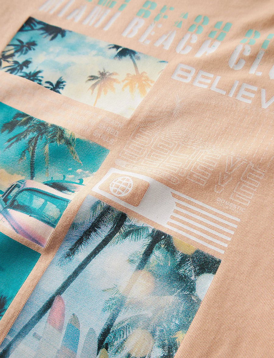 name it - NKMVOTO SS NREG TOP - kurzärmelige - peach fuzz - 3