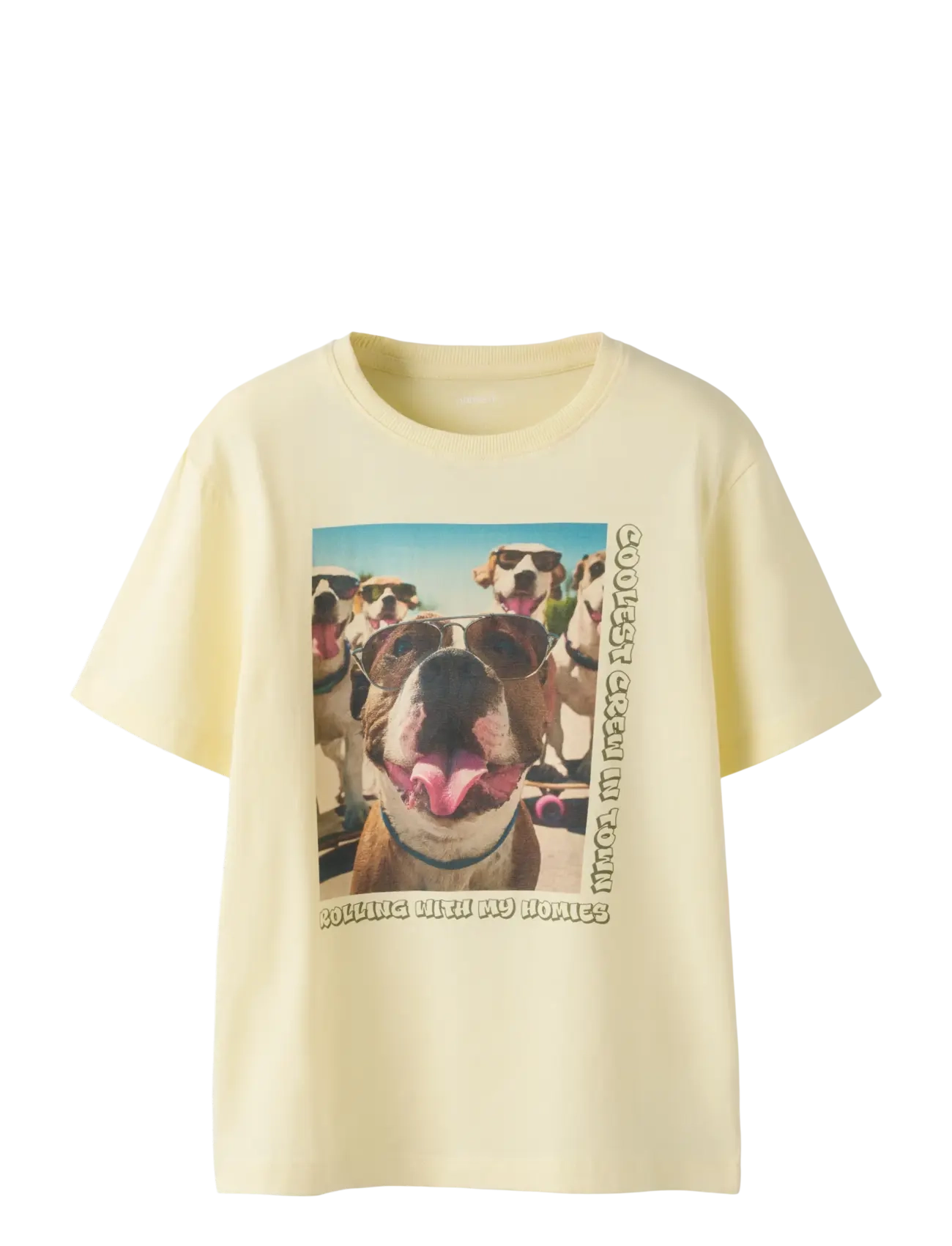 name it NKMVOTO SS NREG TOP - Riided - PEAR SORBET / yellow