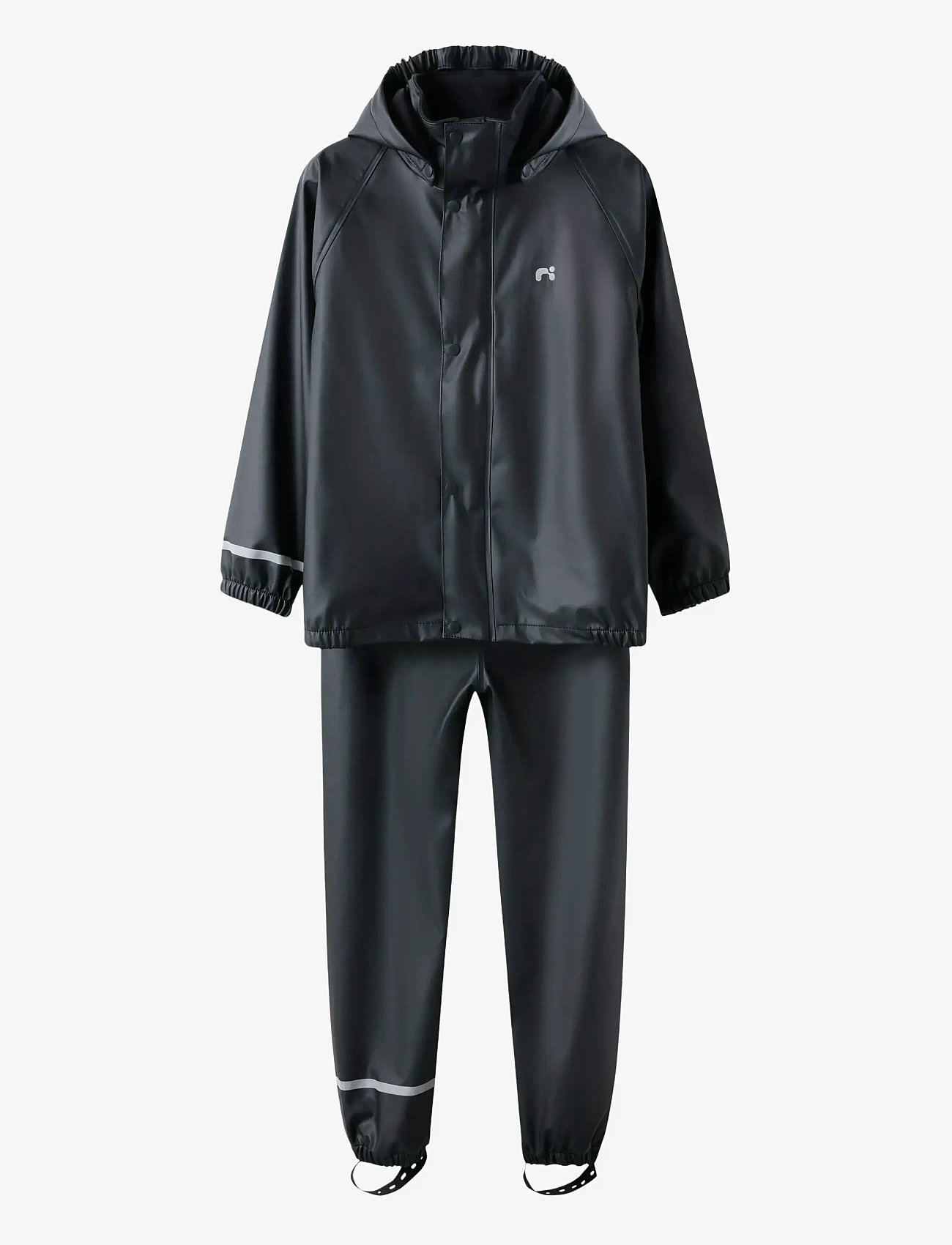 name it - NKNDRY10 RAIN SET FO NOOS - regnsæt - black - 0