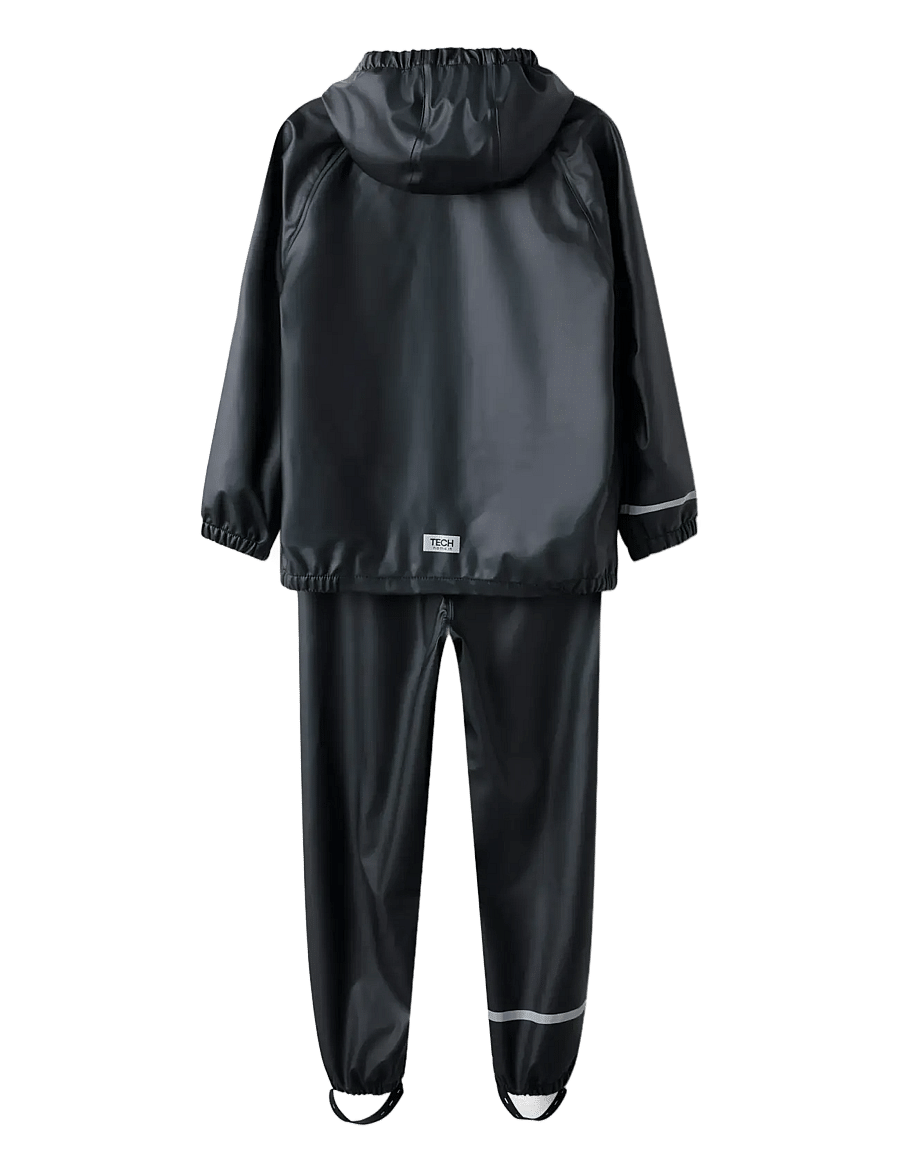 name it - NKNDRY10 RAIN SET FO NOOS - regnsæt - black - 1