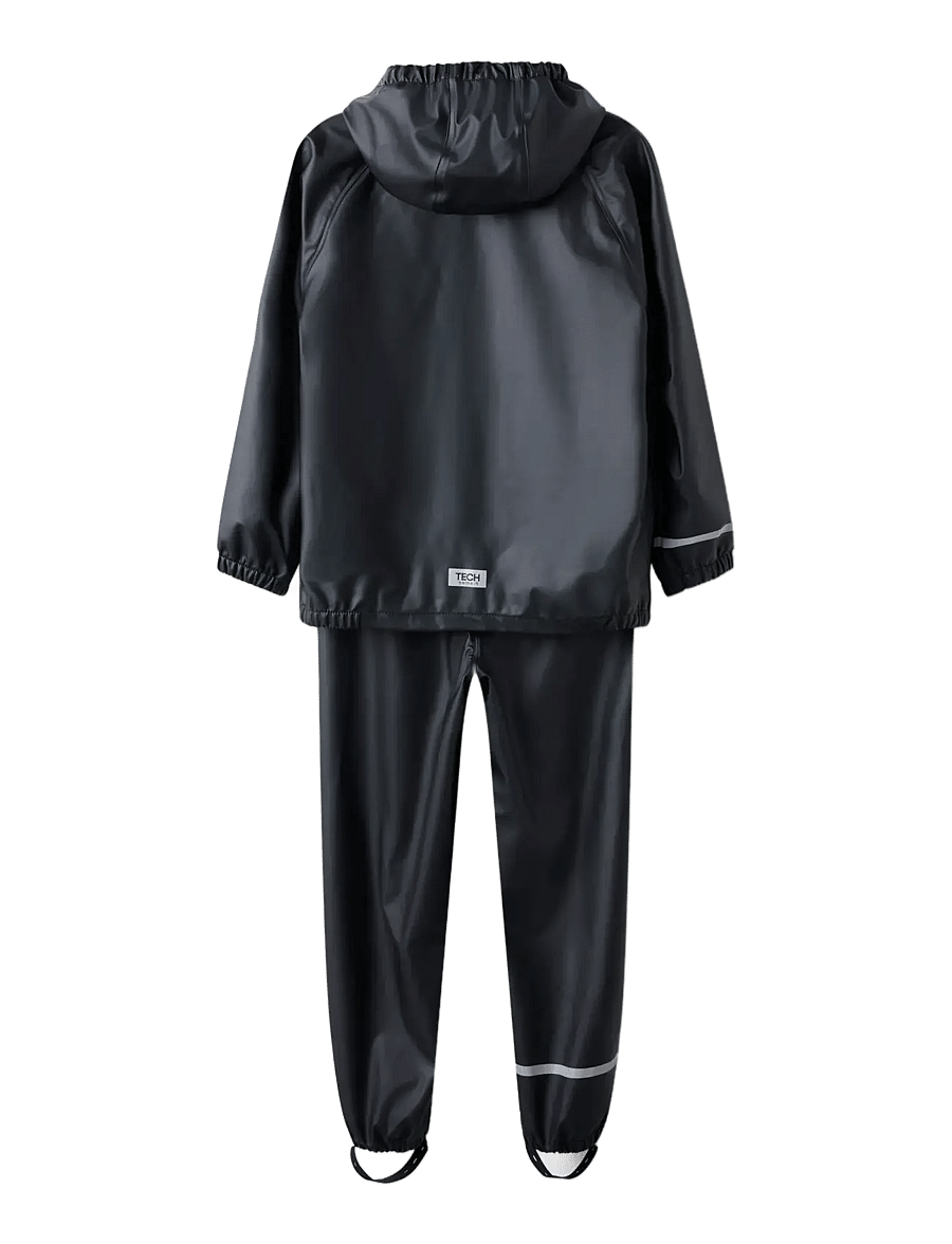name it - NKNDRY10 RAIN SET FO NOOS - regnsæt - black - 1