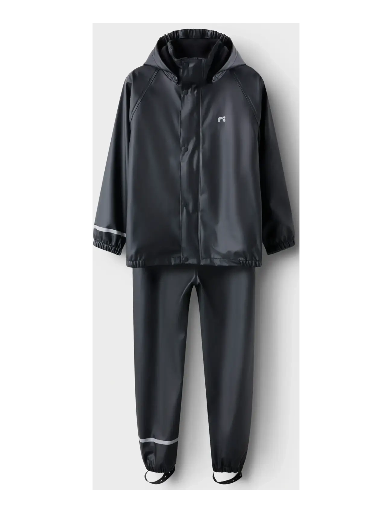 name it - NKNDRY10 RAIN SET FO NOOS - regnsæt - black - 3