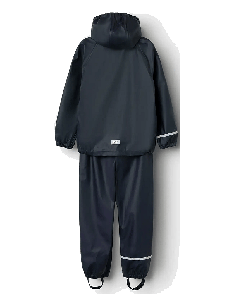 name it - NKNDRY10 RAIN SET FO NOOS - sett og föt - dark sapphire - 2