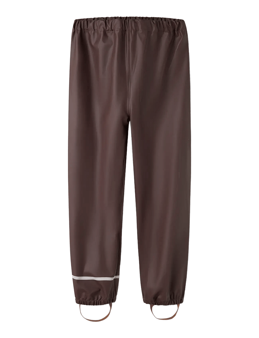 name it - NKNDRY10 RAIN SET FO NOOS - regensets - seal brown - 2