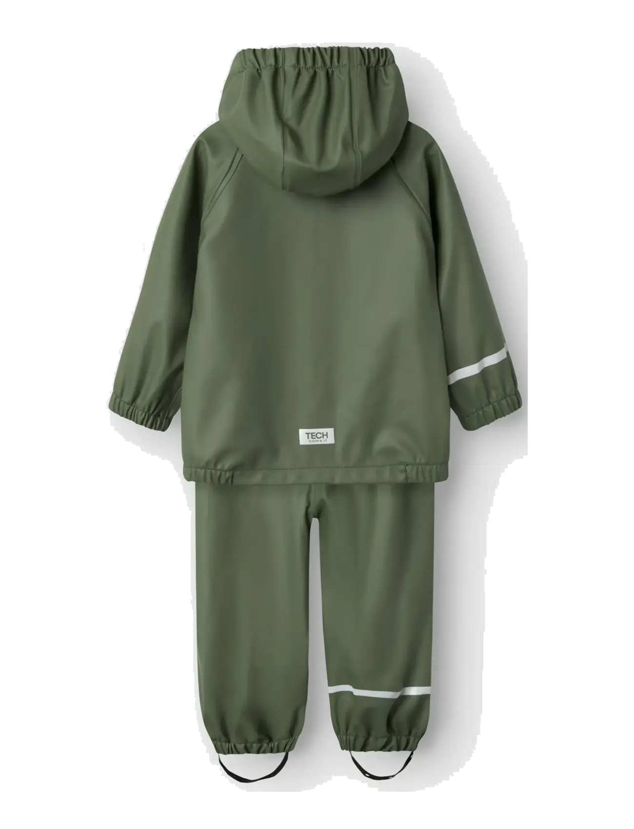 name it - NKNDRY10 RAIN SET FO NOOS - regnsæt - thyme - 1