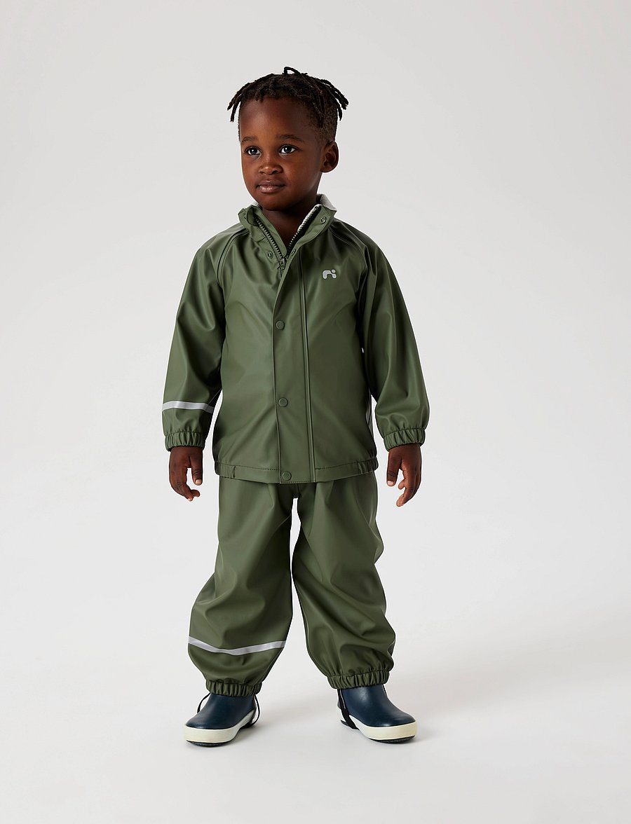 name it - NKNDRY10 RAIN SET FO NOOS - zestawy przeciwdeszczowe - thyme - 4