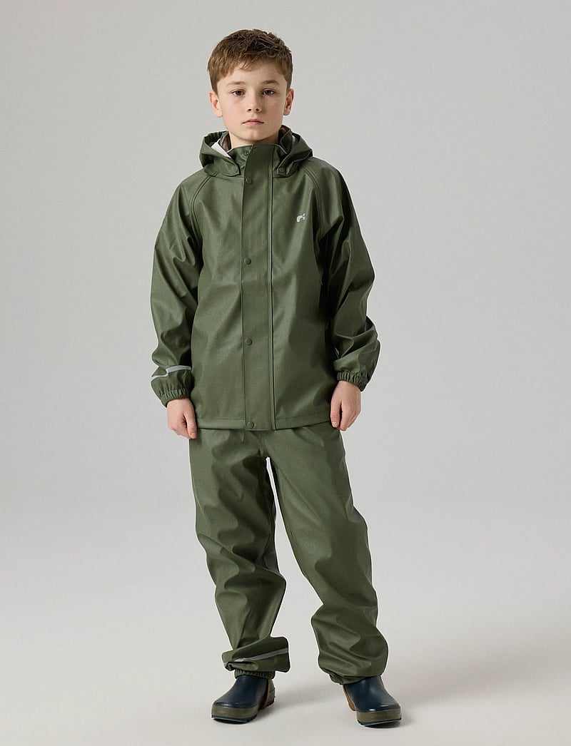 name it - NKNDRY10 RAIN SET FO NOOS - vihmakomplektid - thyme - 5