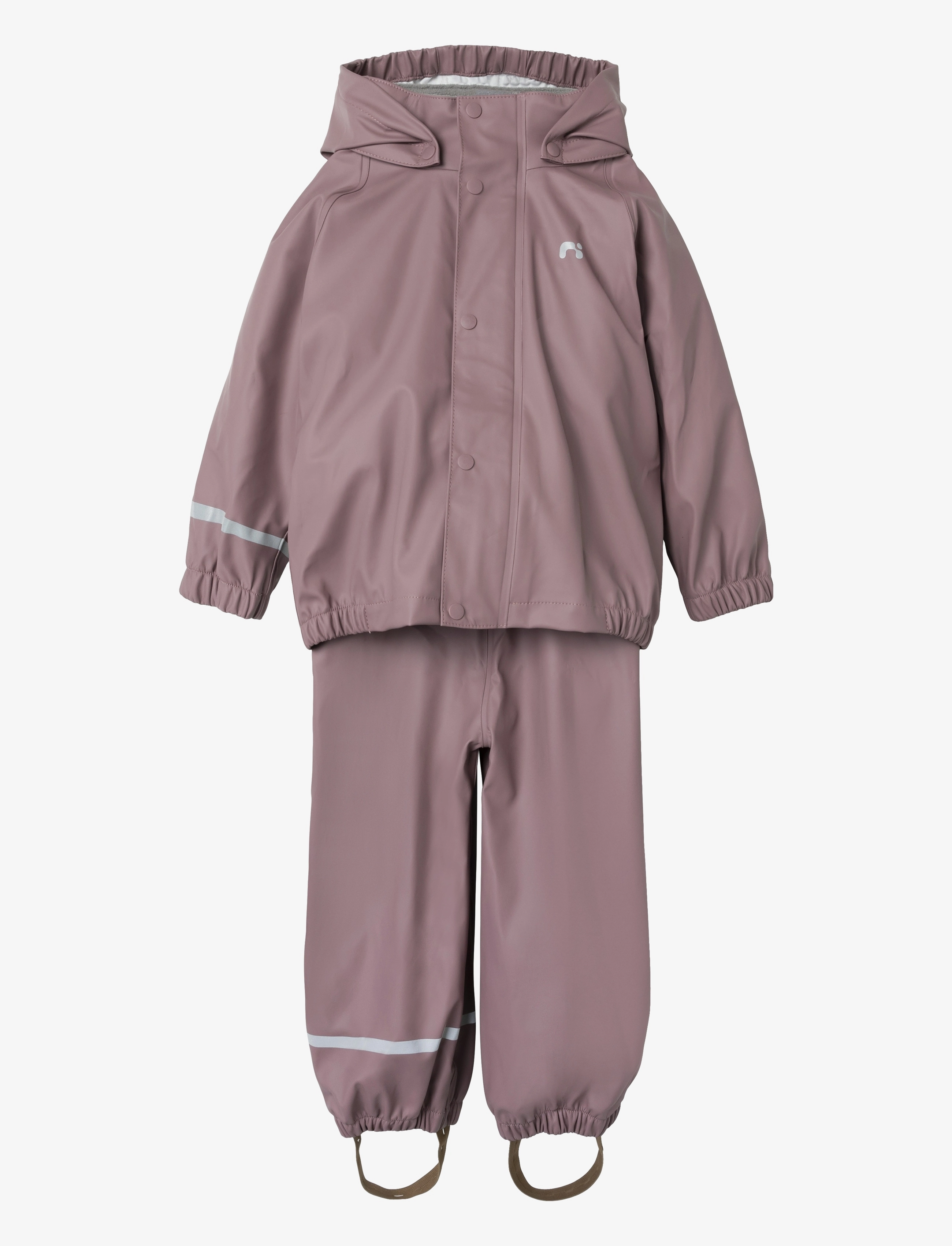name it Nkndry10 Rain Set Fo Noos, Børn, Regnsæt, Lila, Str: 152