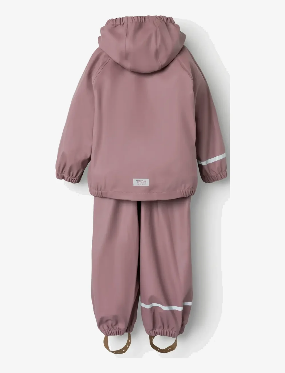 name it - NKNDRY10 RAIN SET FO NOOS - regnställ - wistful mauve - 1