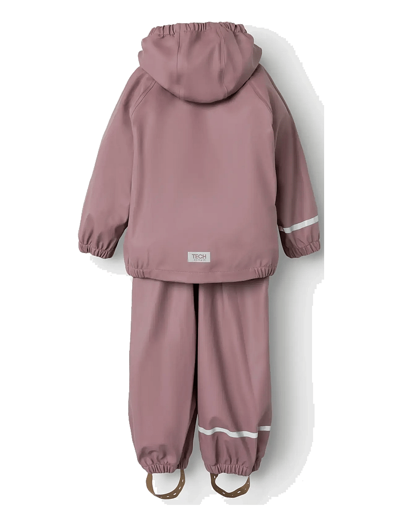 name it - NKNDRY10 RAIN SET FO NOOS - regnställ - wistful mauve - 1
