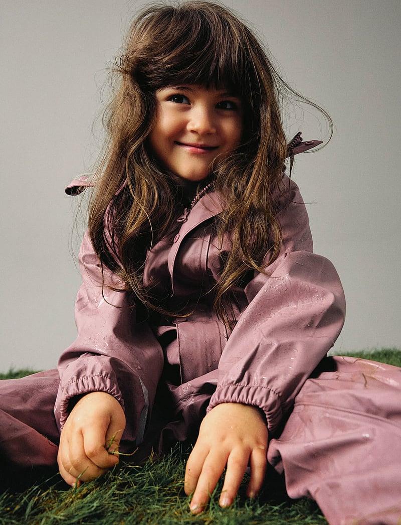 name it - NKNDRY10 RAIN SET FO NOOS - regnställ - wistful mauve - 4
