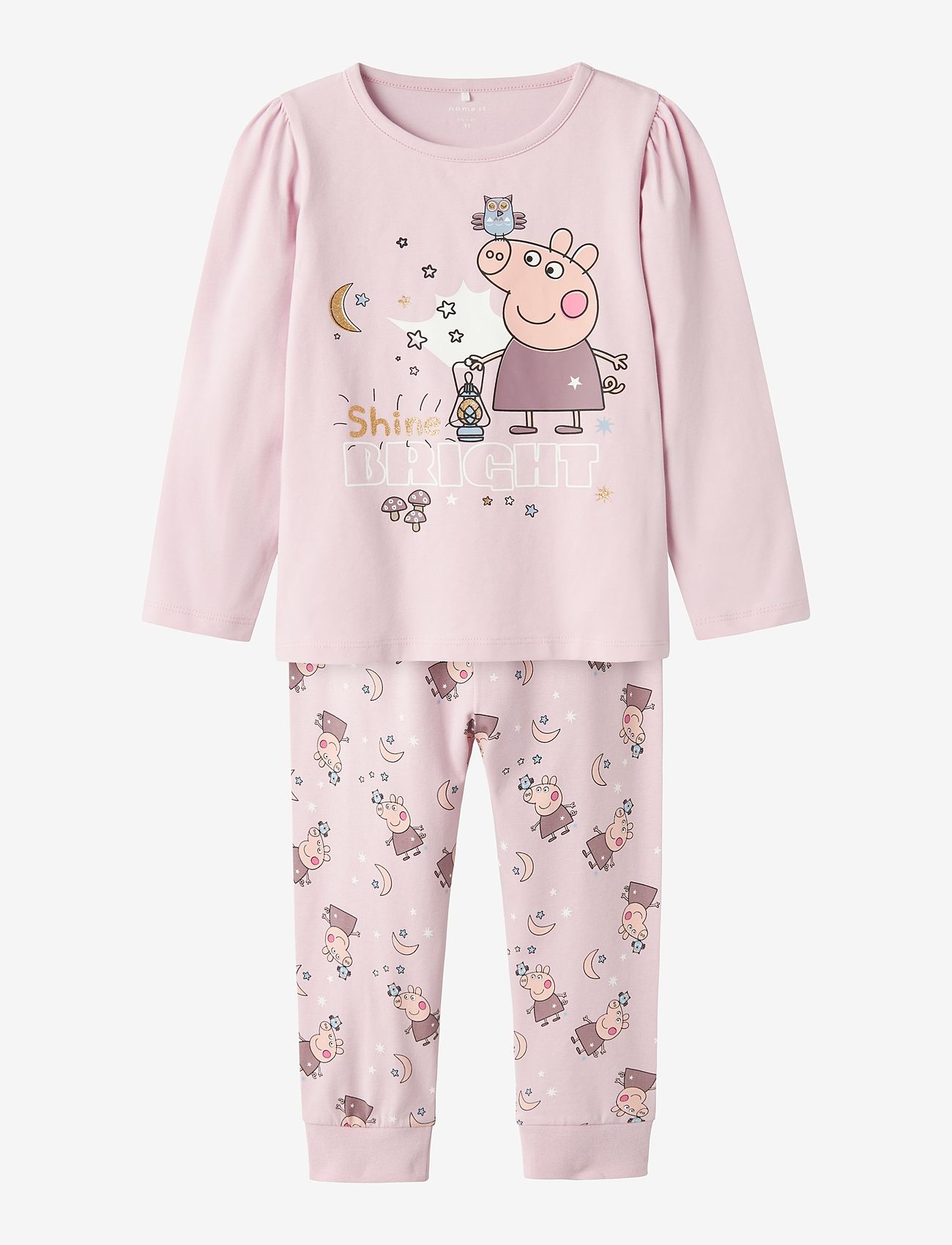 name it - NMFDYRIS PEPPA LS NIGHTSET NOOS CPLG - winsome orchid - 0