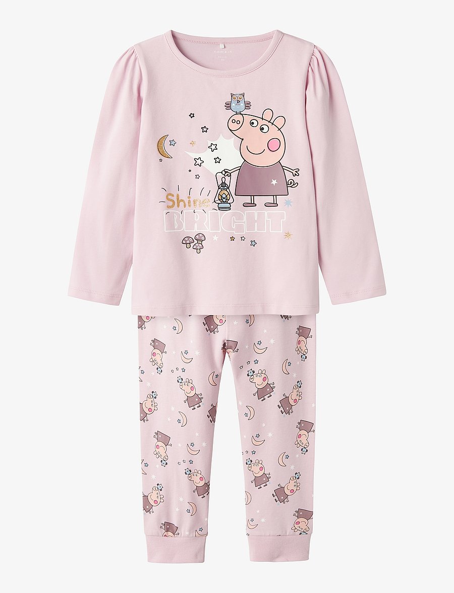 name it - NMFDYRIS PEPPA LS NIGHTSET NOOS CPLG - winsome orchid - 0