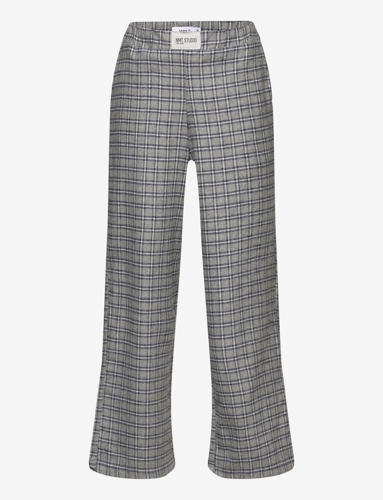 name it - NKNSTRANE PANT BOX - odzież - grey melange - 0