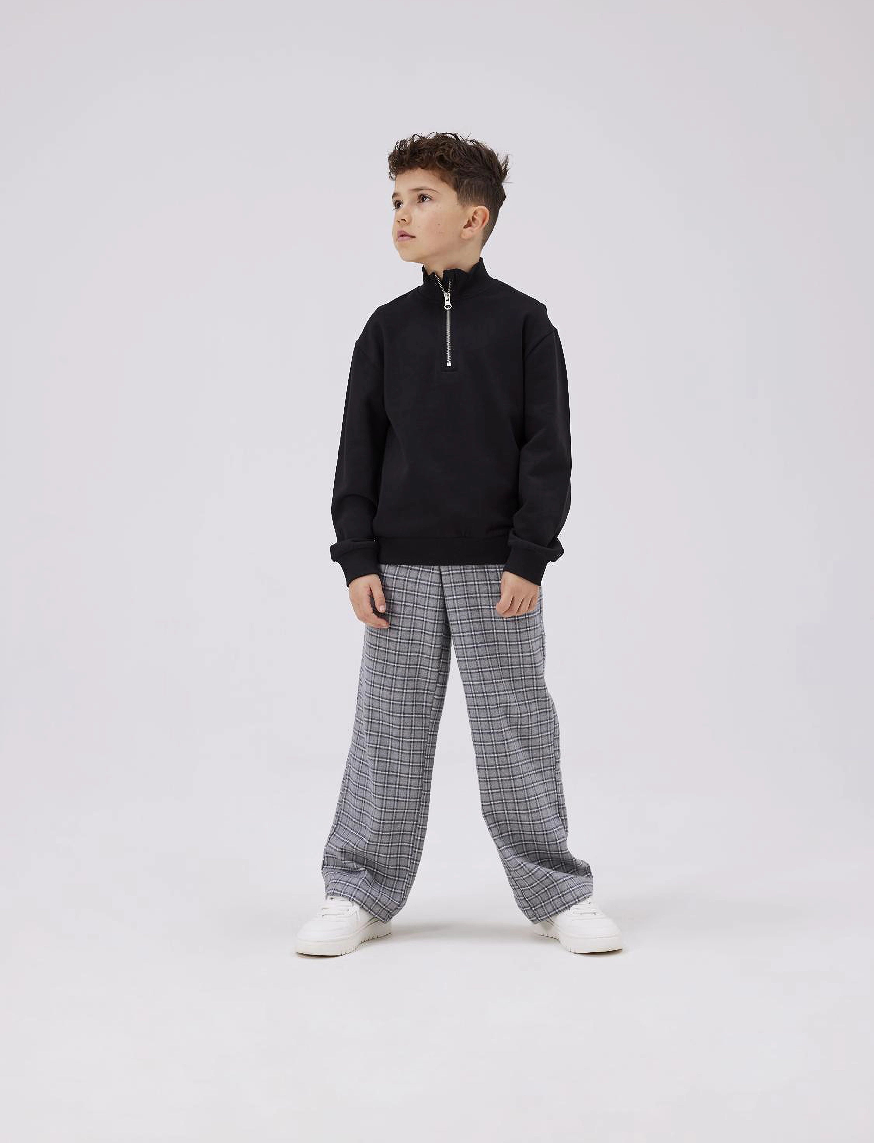 name it - NKNSTRANE PANT BOX - lägsta priserna - grey melange - 5