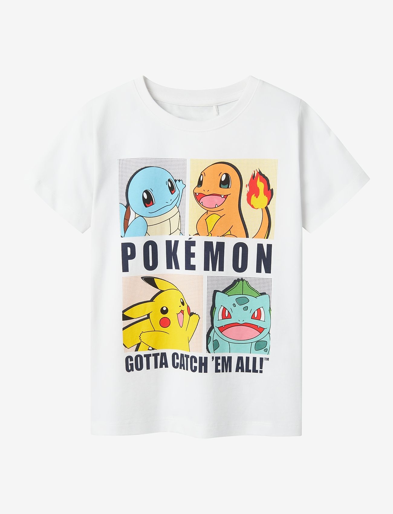 name it - NKMDAZZ POKEMON NREG SS TOP BOX NOOS SKY - kurzärmelige - bright white - 1
